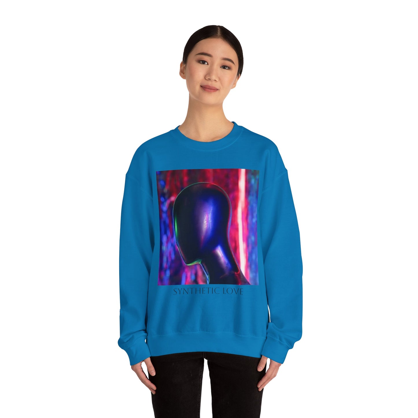 Synthetic Love- Unisex Heavy Blend™ Crewneck Sweatshirt