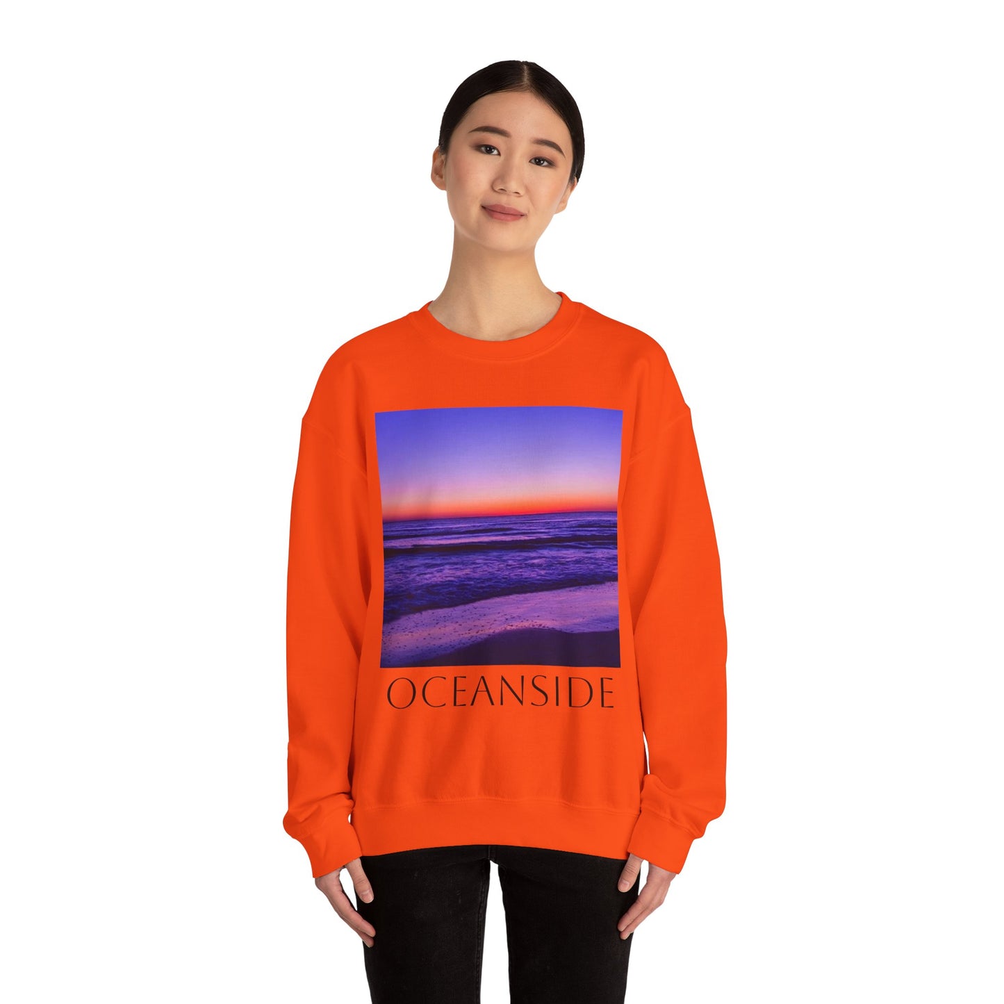 Oceanside- Unisex Heavy Blend™ Crewneck Sweatshirt