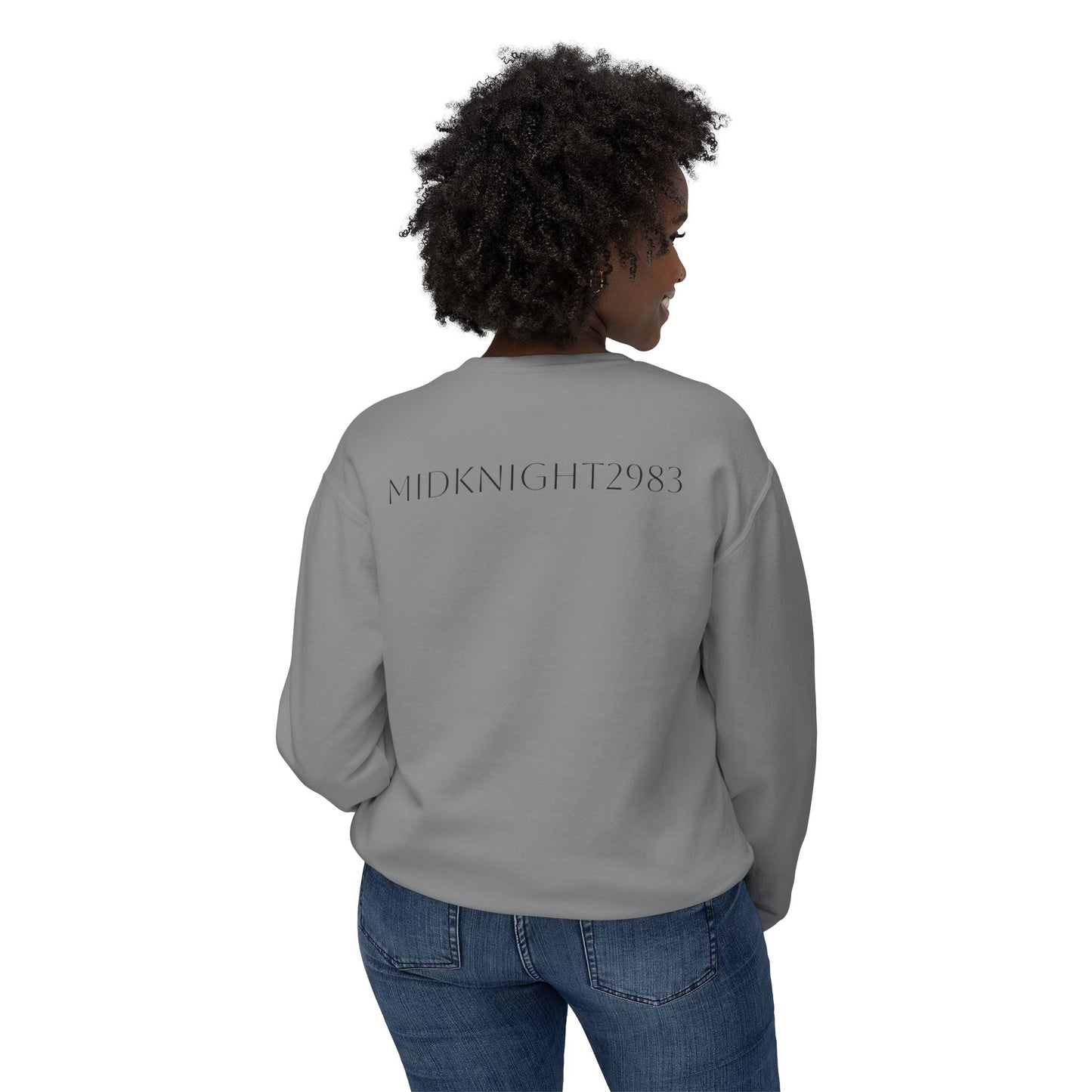 I'm Only At Home In Your Eyes- Unisex Lightweight Crewneck Sweatshirt