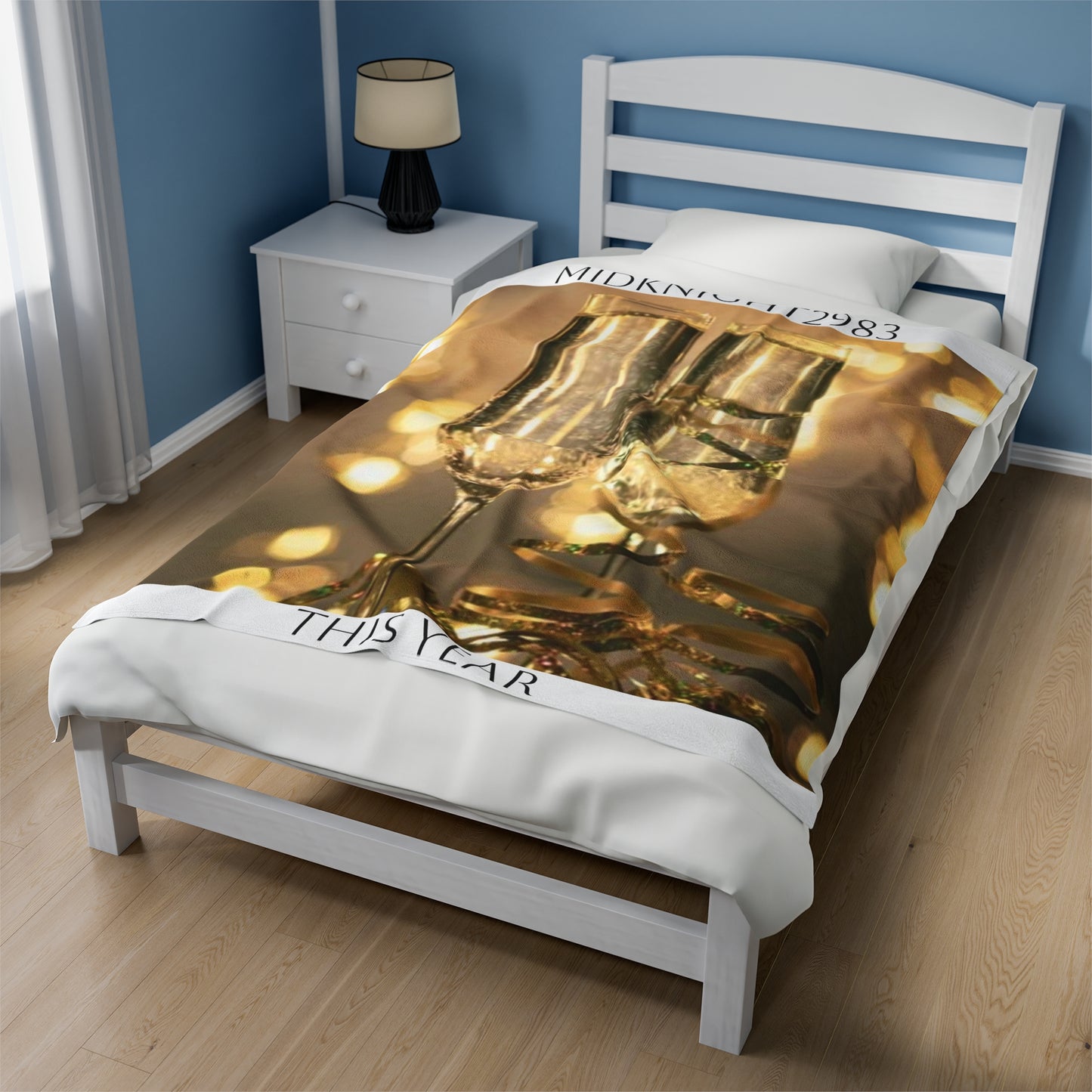 This Year Velveteen Plush Blanket