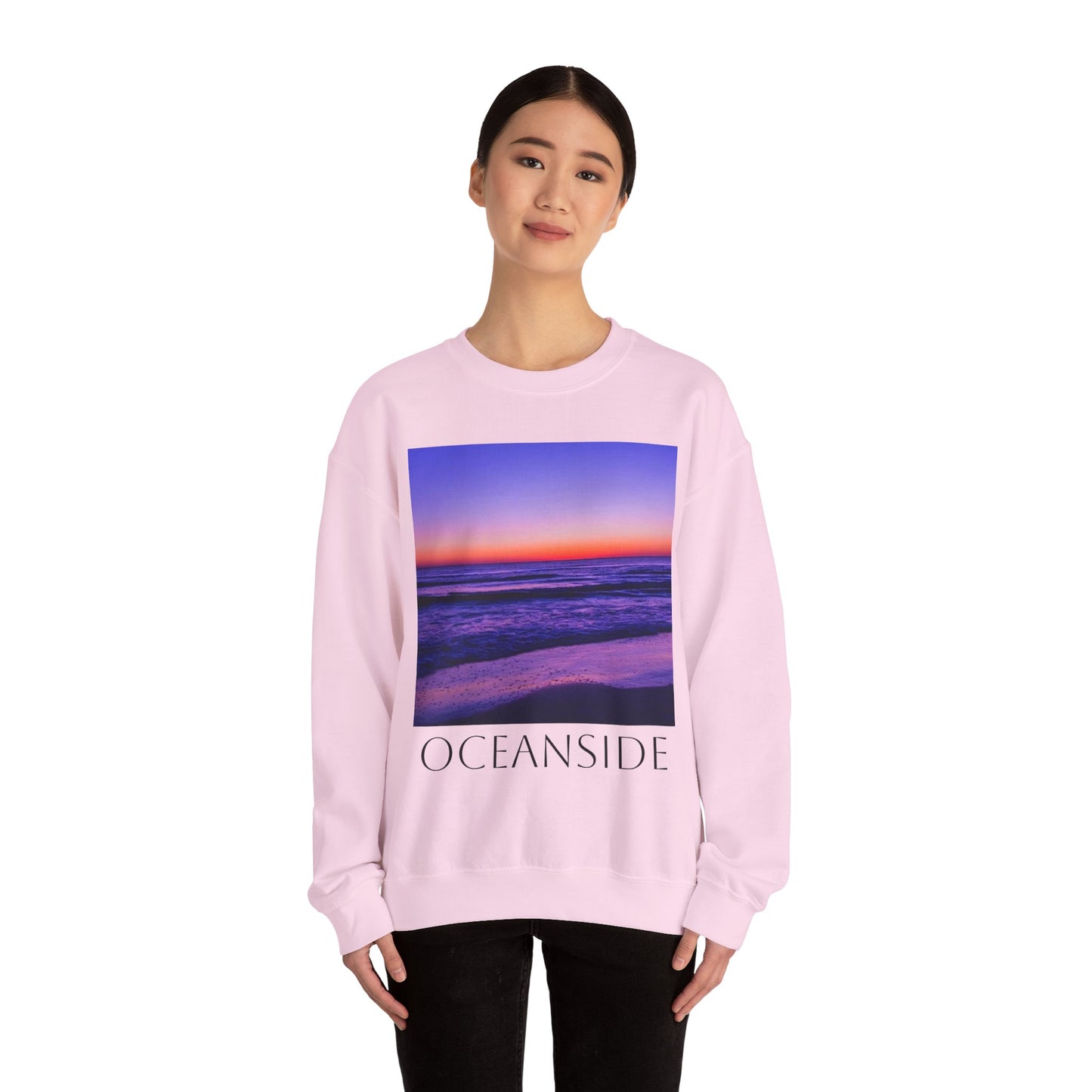 Oceanside- Unisex Heavy Blend™ Crewneck Sweatshirt