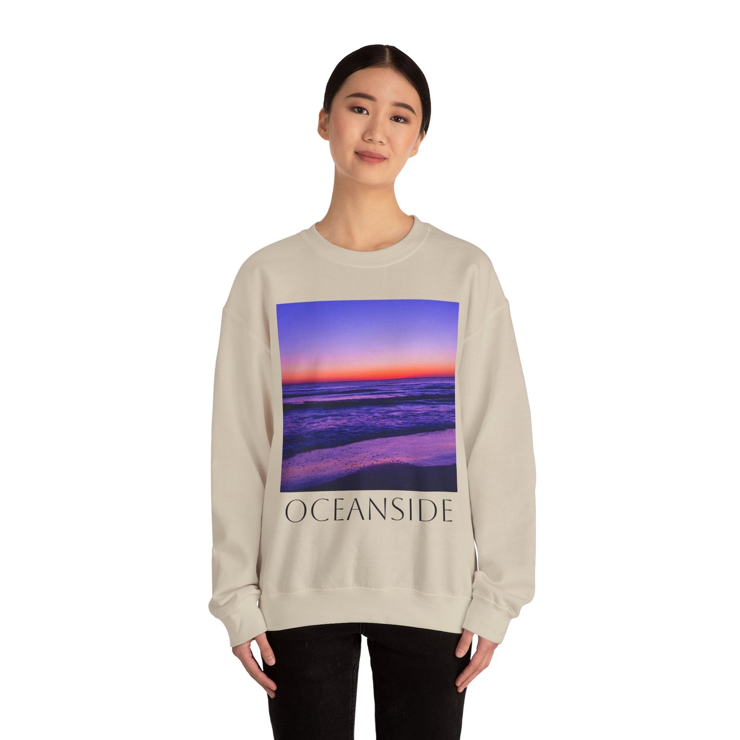 Oceanside- Unisex Heavy Blend™ Crewneck Sweatshirt