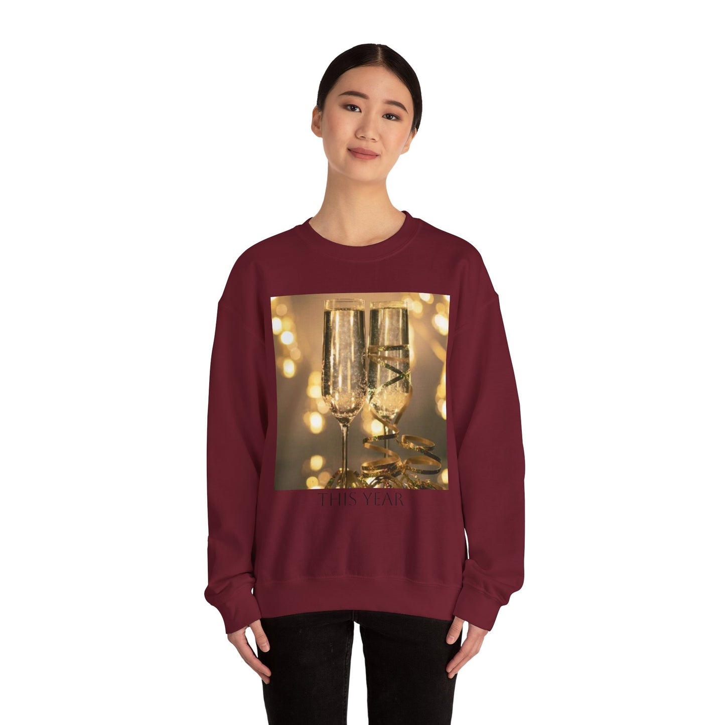 This Year- Unisex Heavy Blend™ Crewneck Sweatshirt