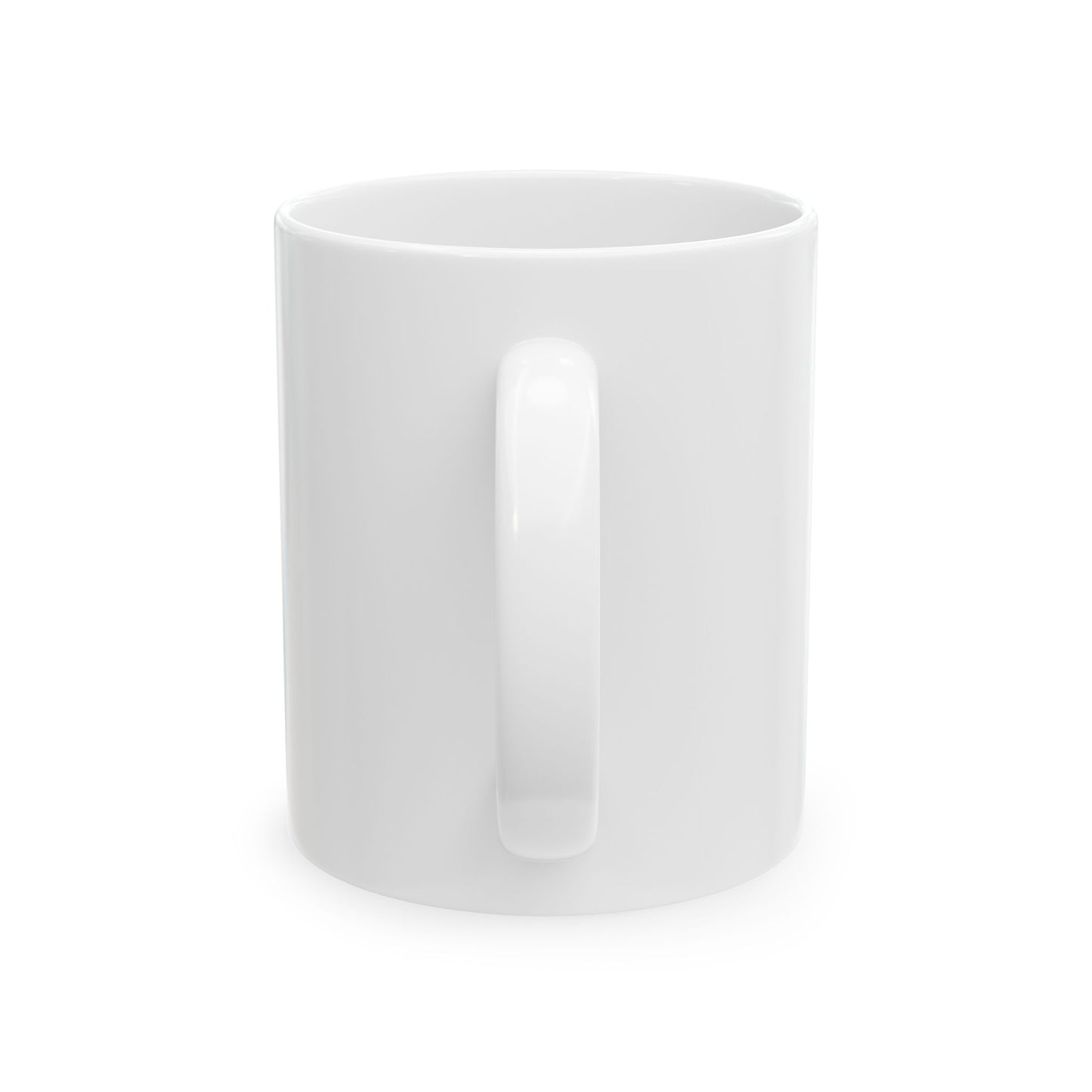 Glimmer- White Ceramic Mug, (11oz, 15oz)