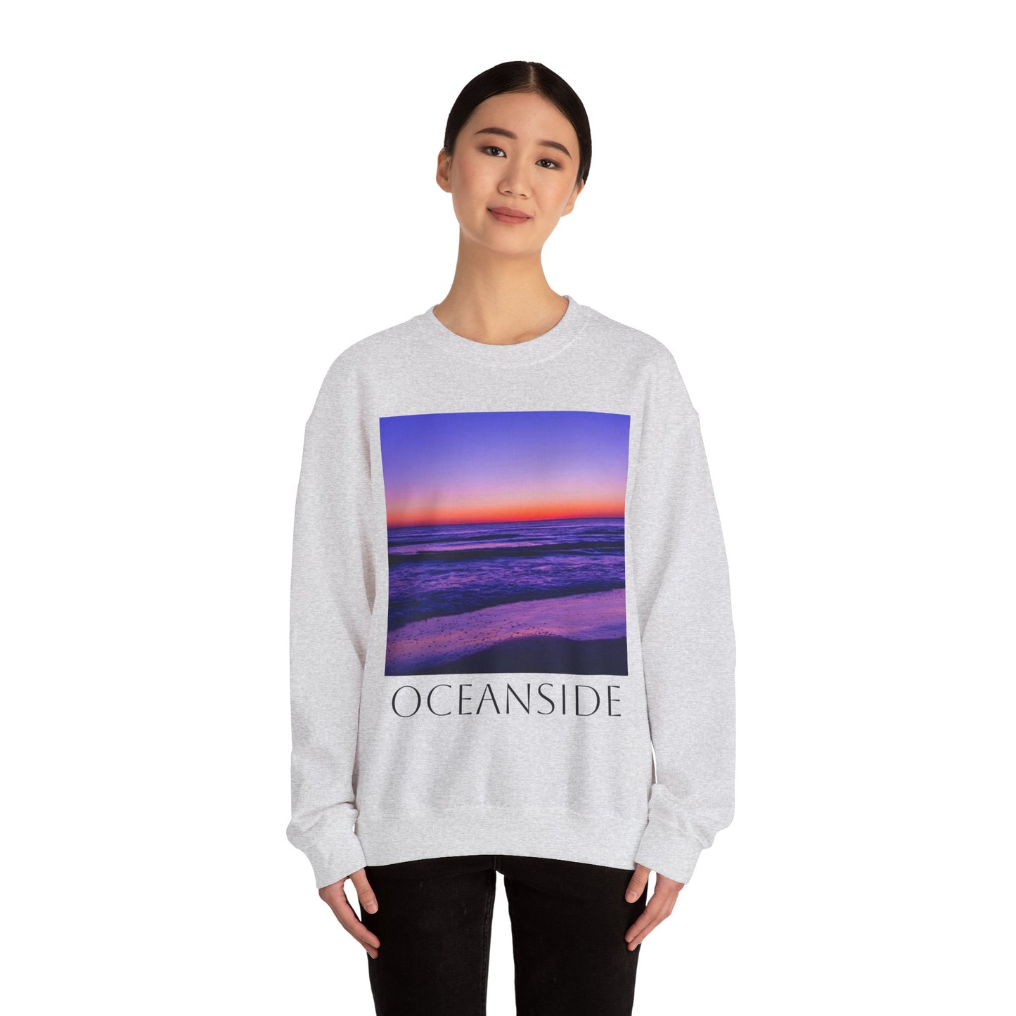 Oceanside- Unisex Heavy Blend™ Crewneck Sweatshirt