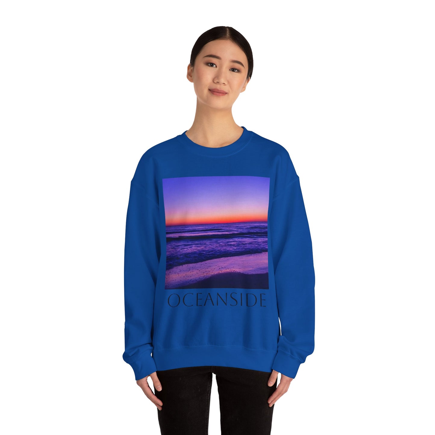 Oceanside- Unisex Heavy Blend™ Crewneck Sweatshirt