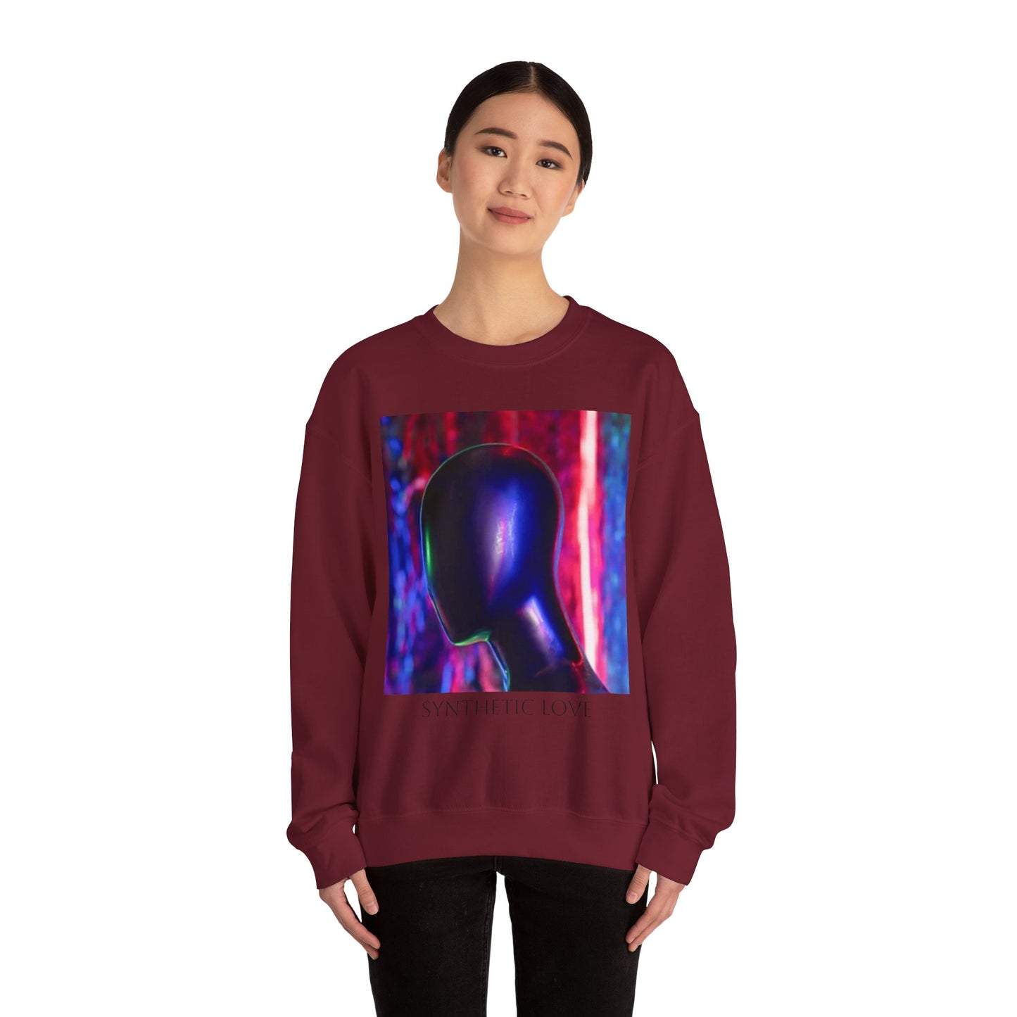 Synthetic Love- Unisex Heavy Blend™ Crewneck Sweatshirt
