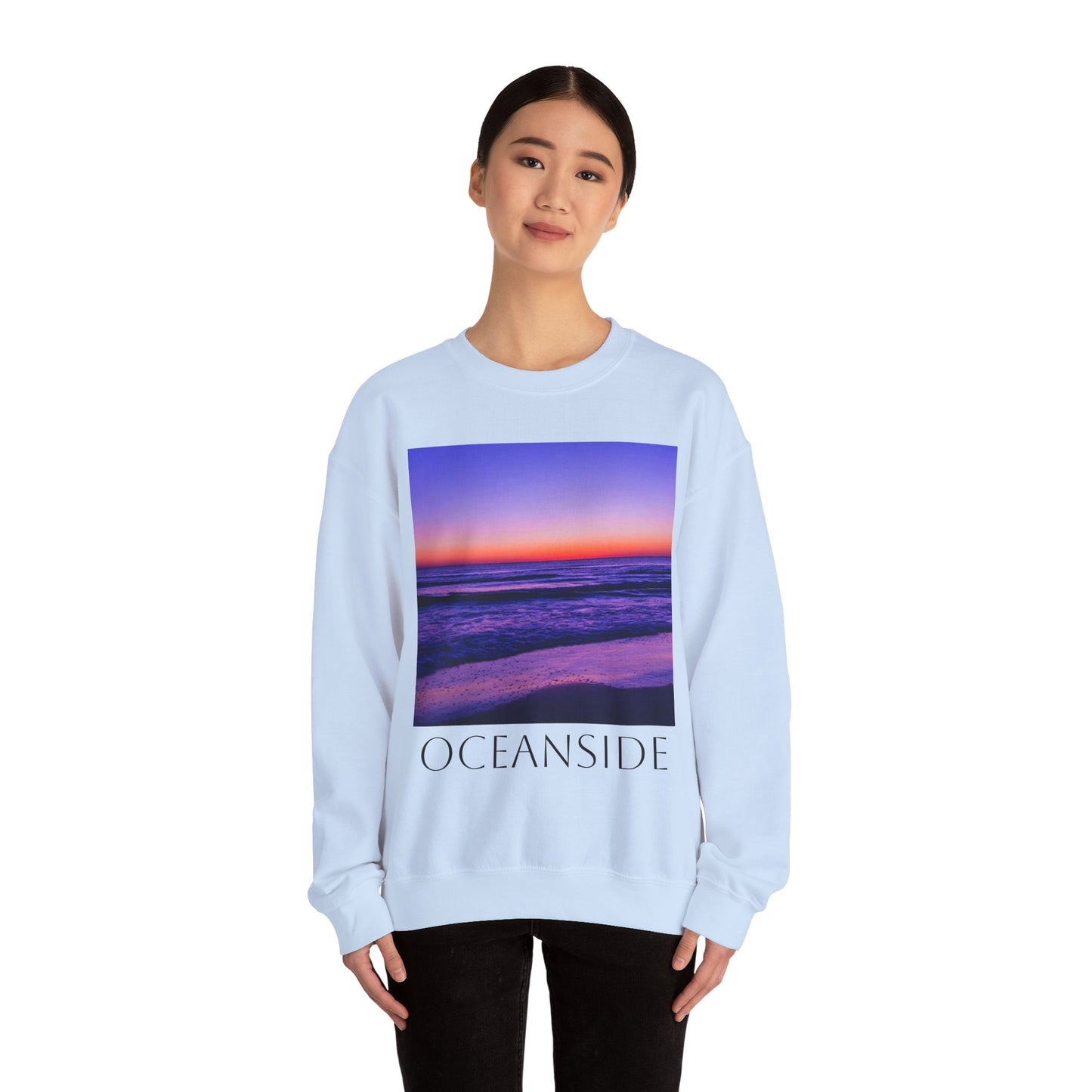 Oceanside- Unisex Heavy Blend™ Crewneck Sweatshirt