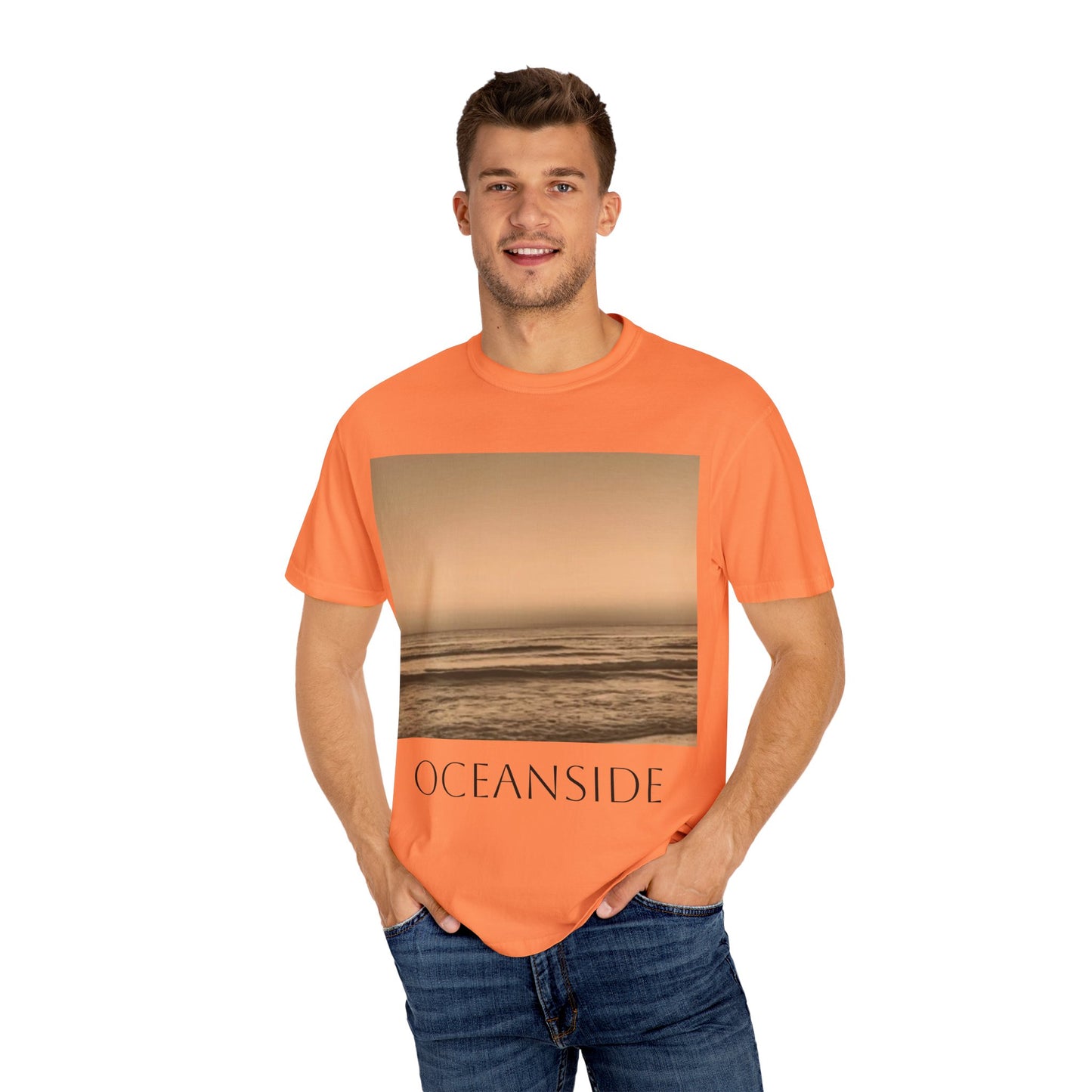 Oceanside-Unisex Garment-Dyed T-shirt