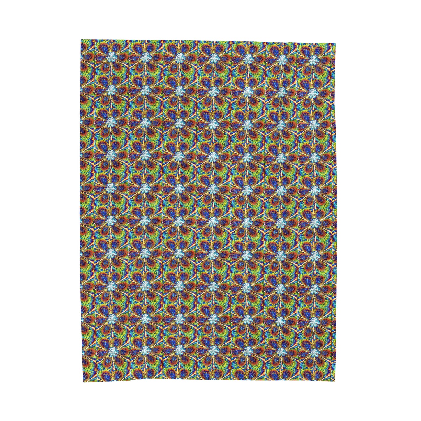 Kaleidoscope Sky-Velveteen Plush Blanket