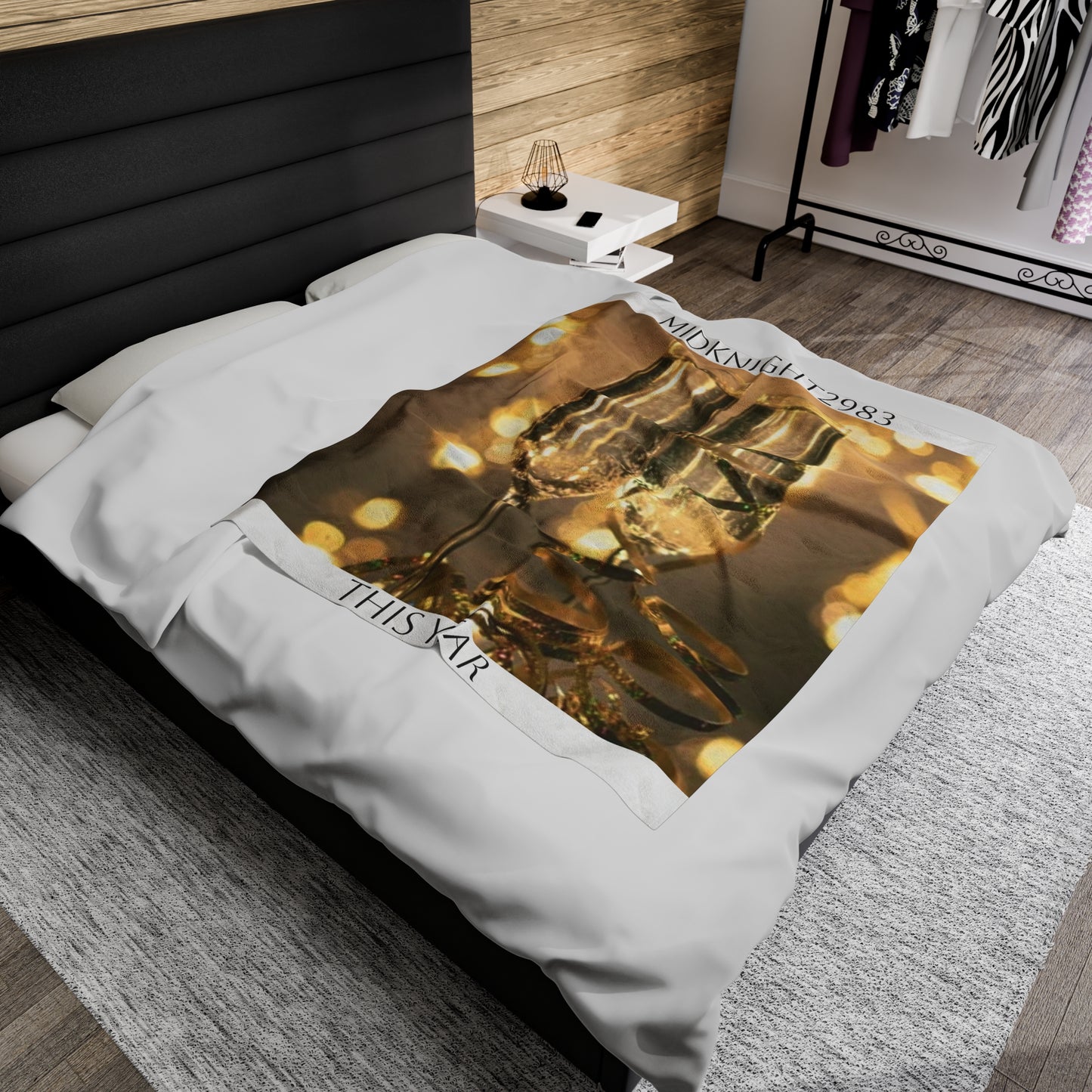 This Year Velveteen Plush Blanket