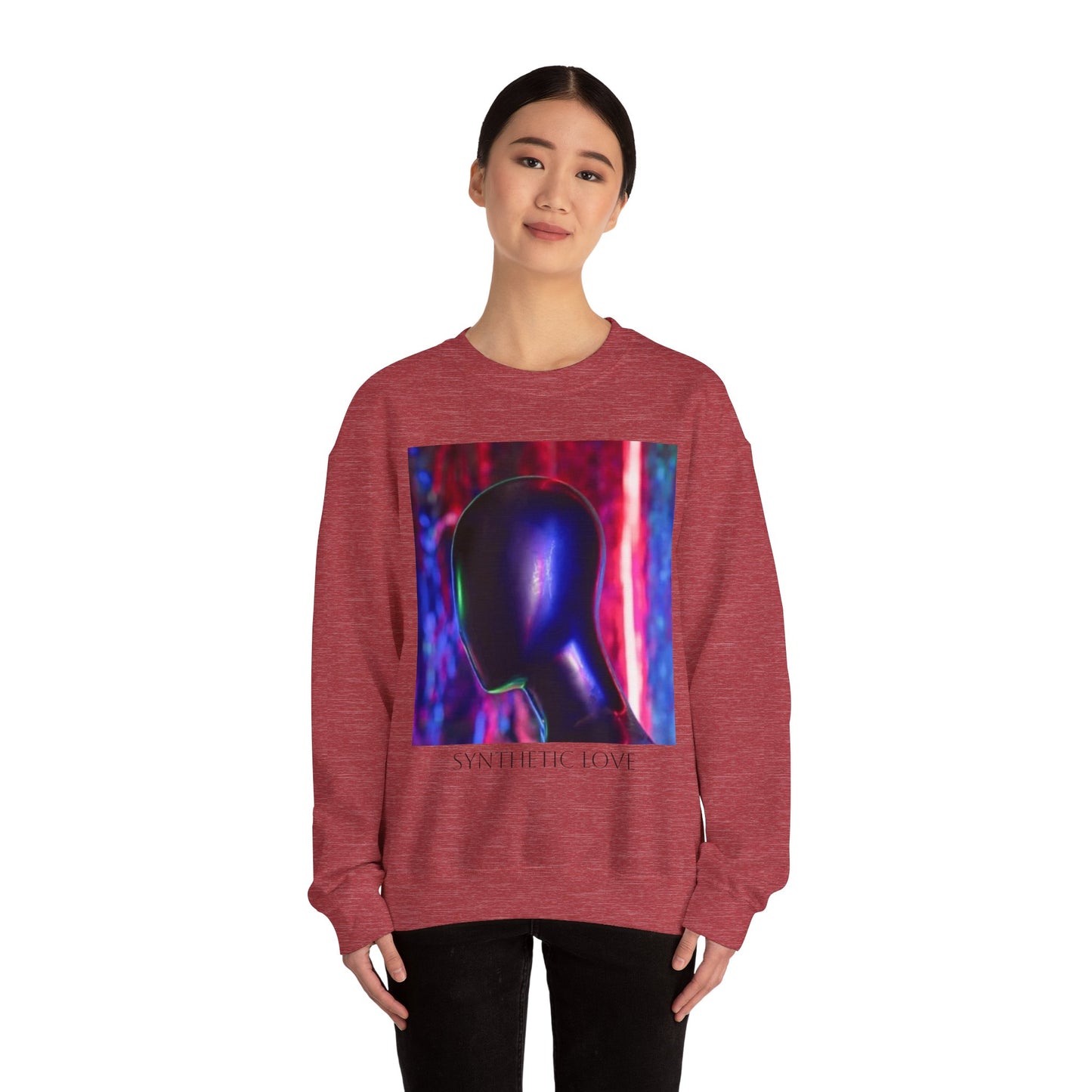 Synthetic Love- Unisex Heavy Blend™ Crewneck Sweatshirt