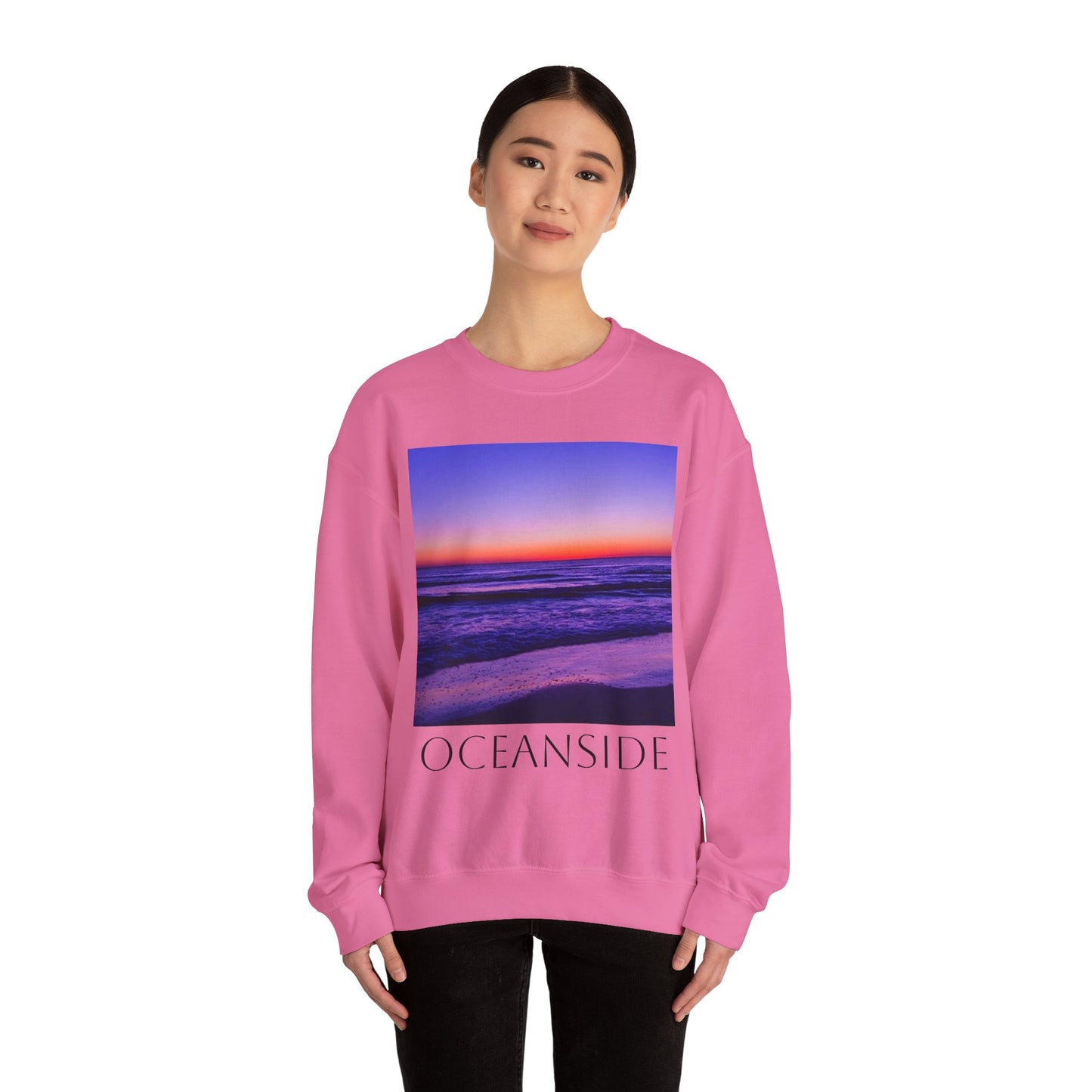 Oceanside- Unisex Heavy Blend™ Crewneck Sweatshirt