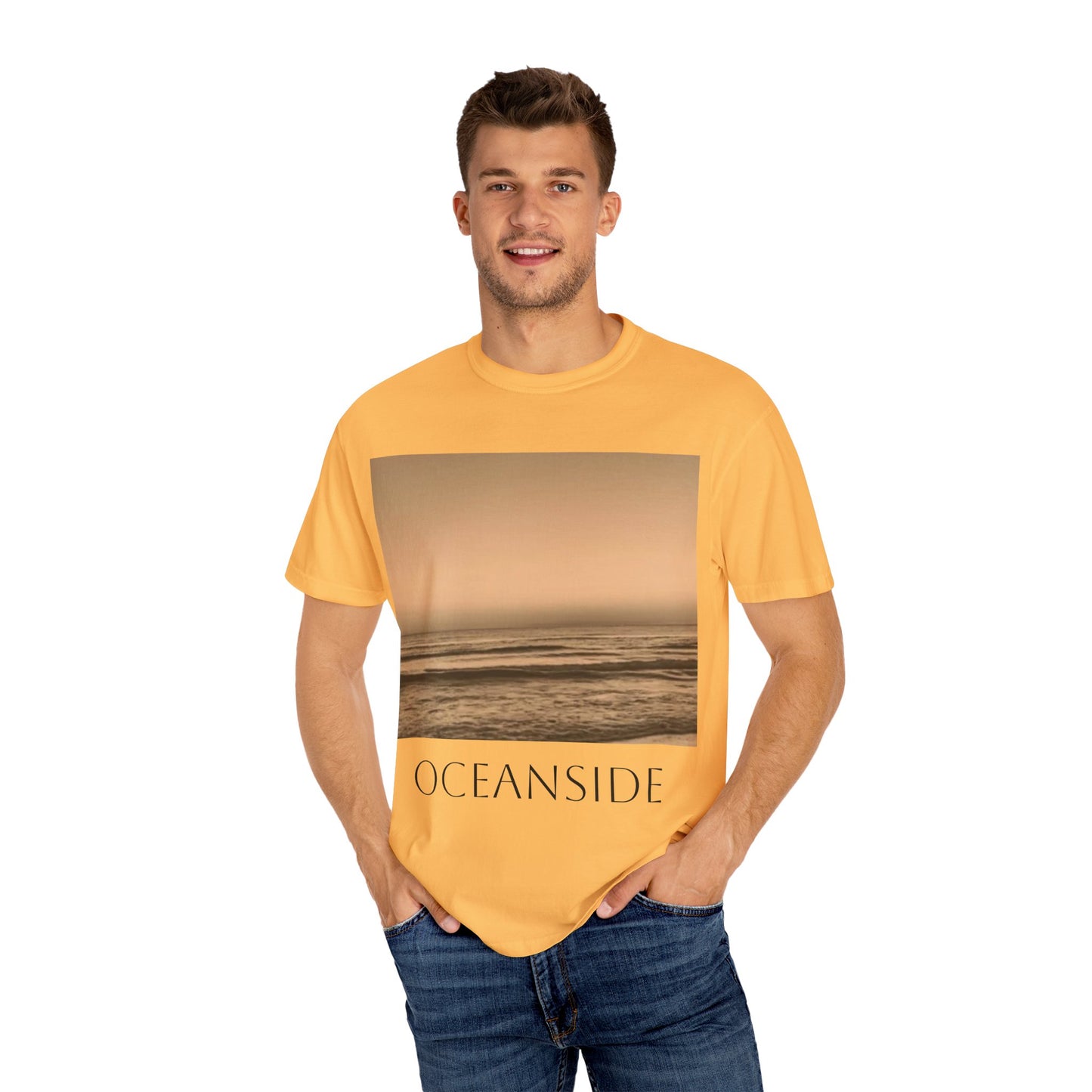 Oceanside-Unisex Garment-Dyed T-shirt