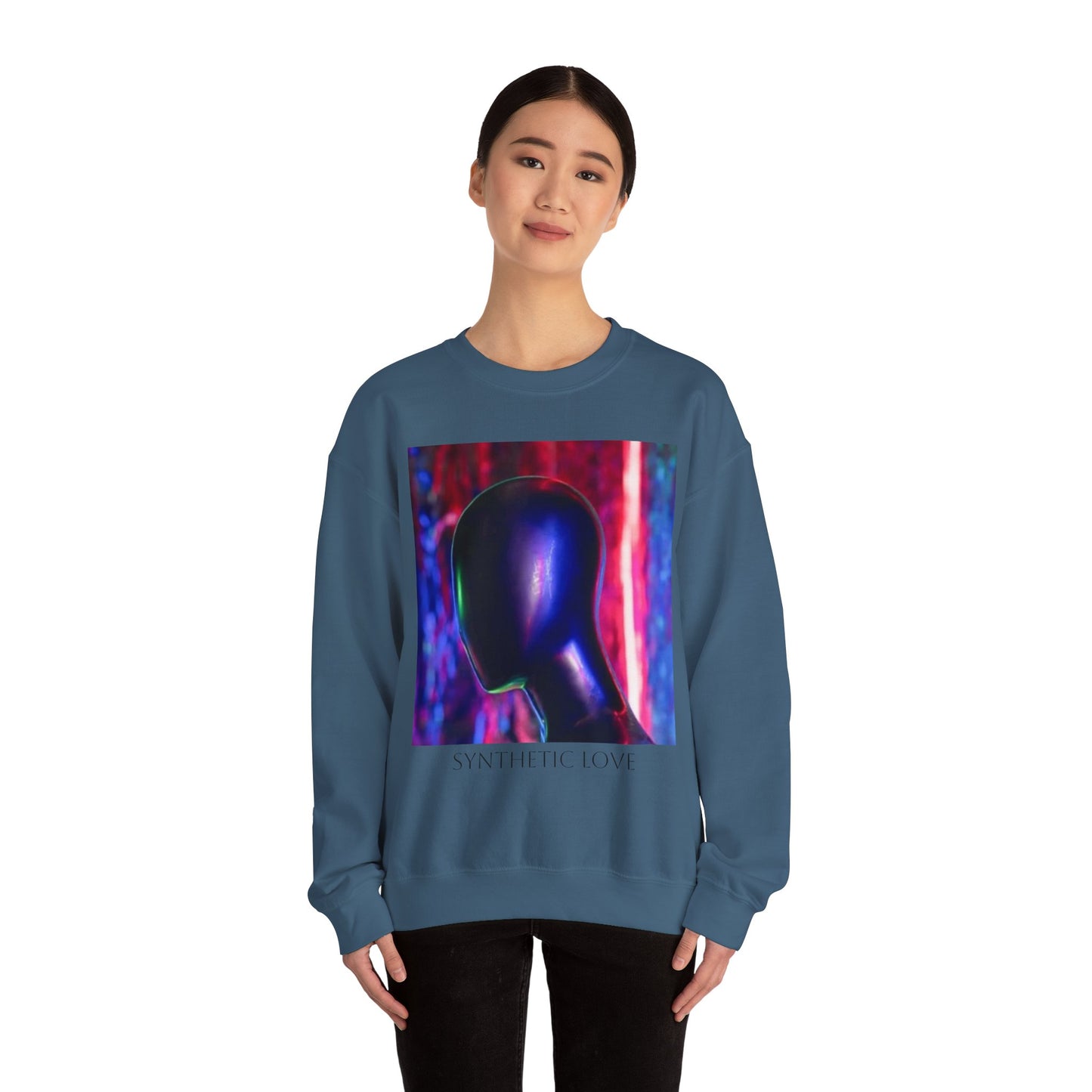 Synthetic Love- Unisex Heavy Blend™ Crewneck Sweatshirt