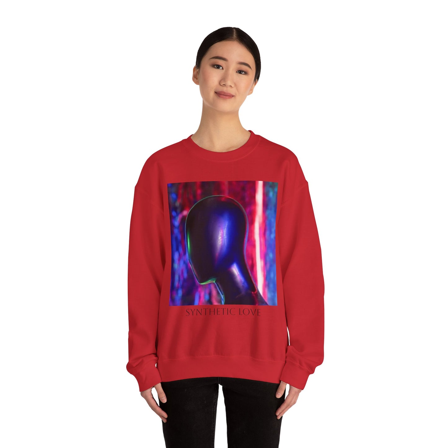Synthetic Love- Unisex Heavy Blend™ Crewneck Sweatshirt