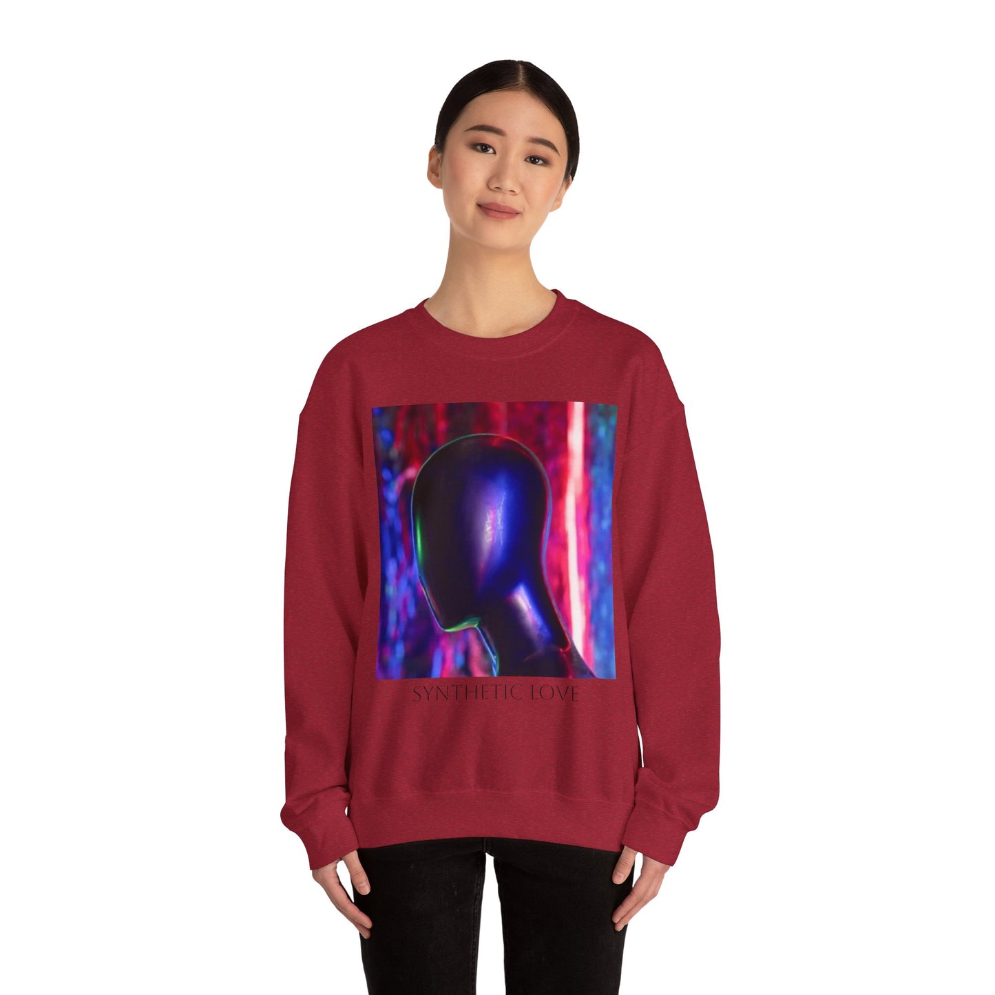 Synthetic Love- Unisex Heavy Blend™ Crewneck Sweatshirt