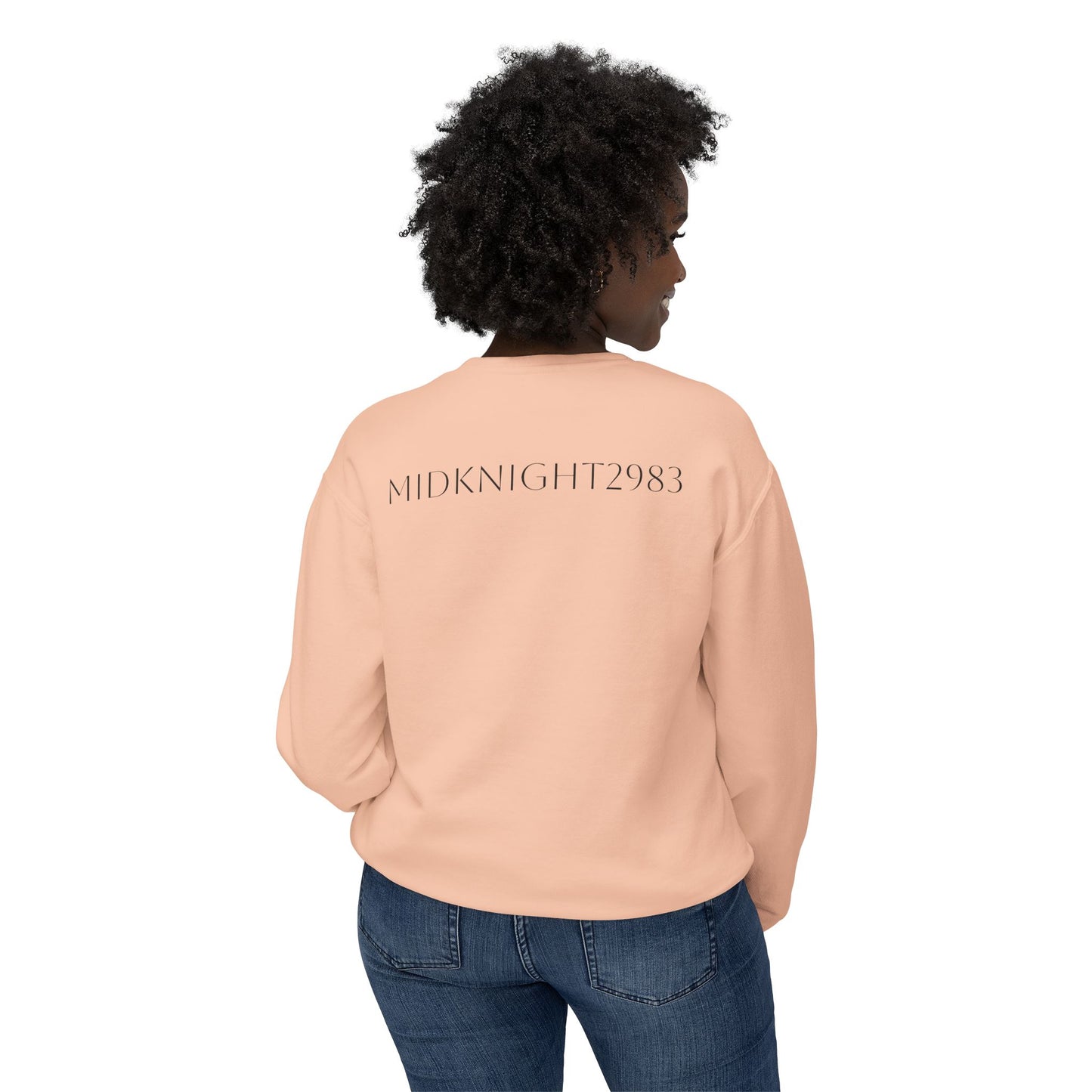 I'm Only At Home In Your Eyes- Unisex Lightweight Crewneck Sweatshirt