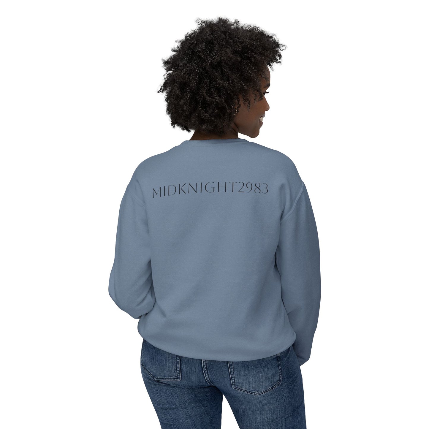 I'm Only At Home In Your Eyes- Unisex Lightweight Crewneck Sweatshirt