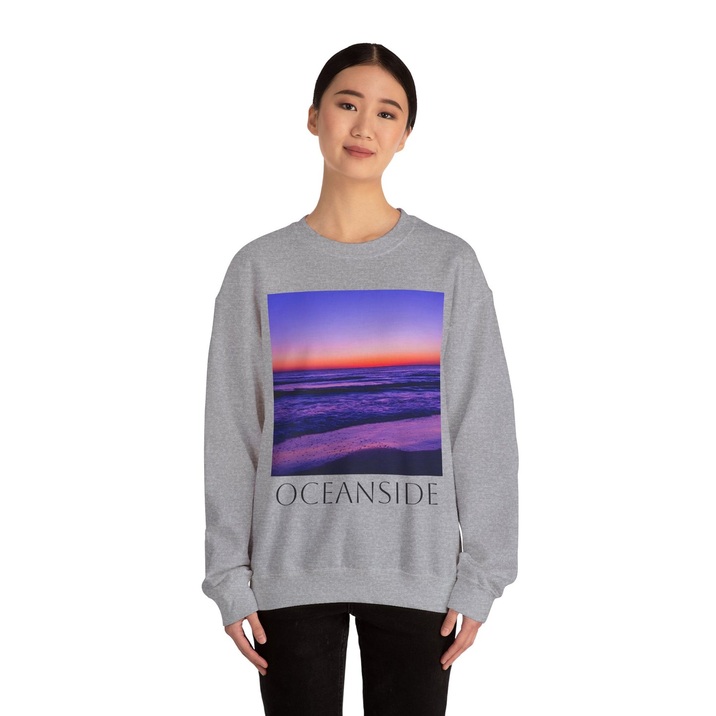 Oceanside- Unisex Heavy Blend™ Crewneck Sweatshirt