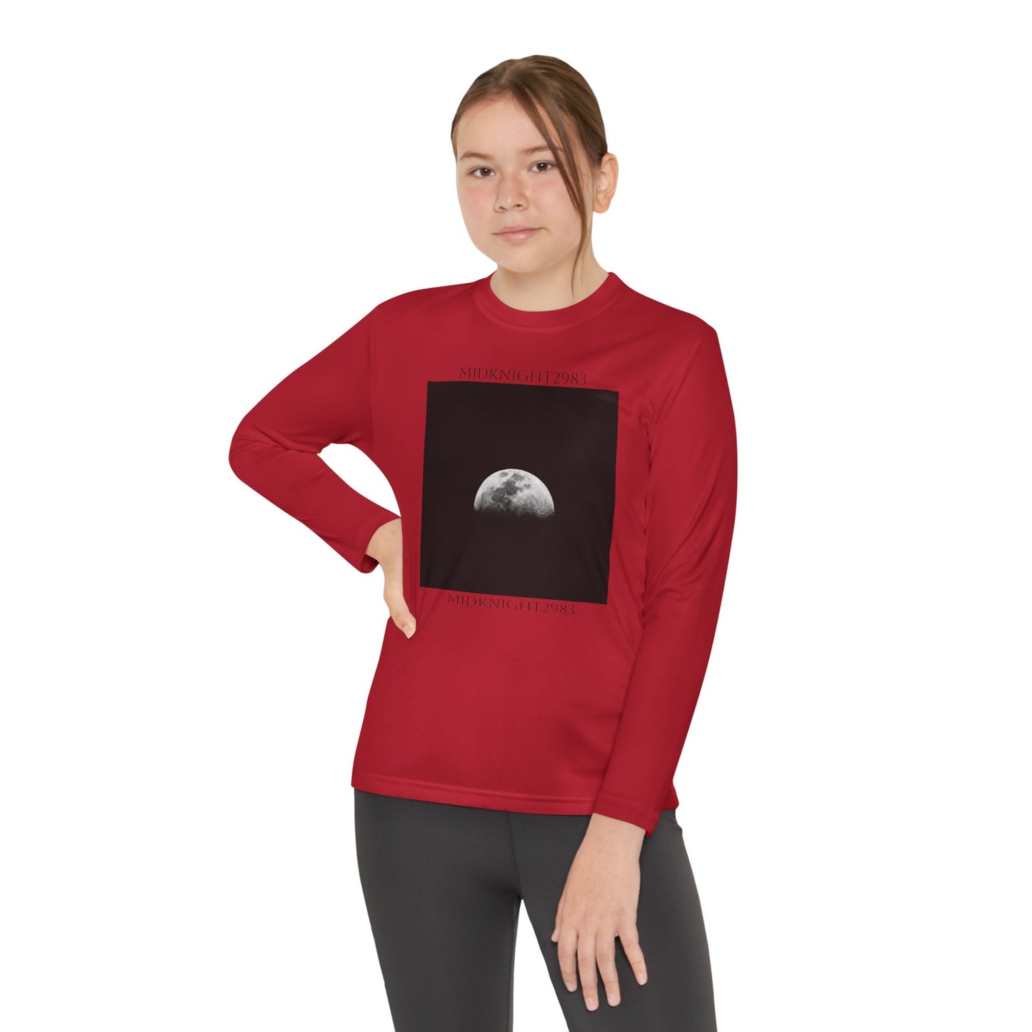 Midknight2983- Youth Long Sleeve Competitor Tee