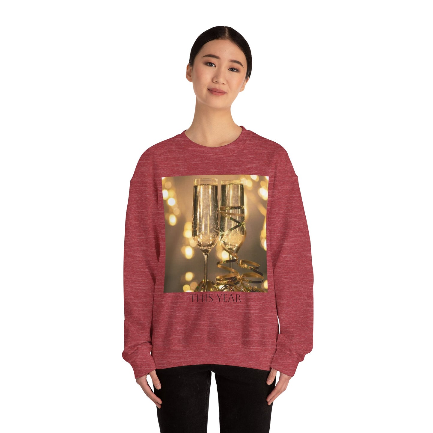 This Year- Unisex Heavy Blend™ Crewneck Sweatshirt