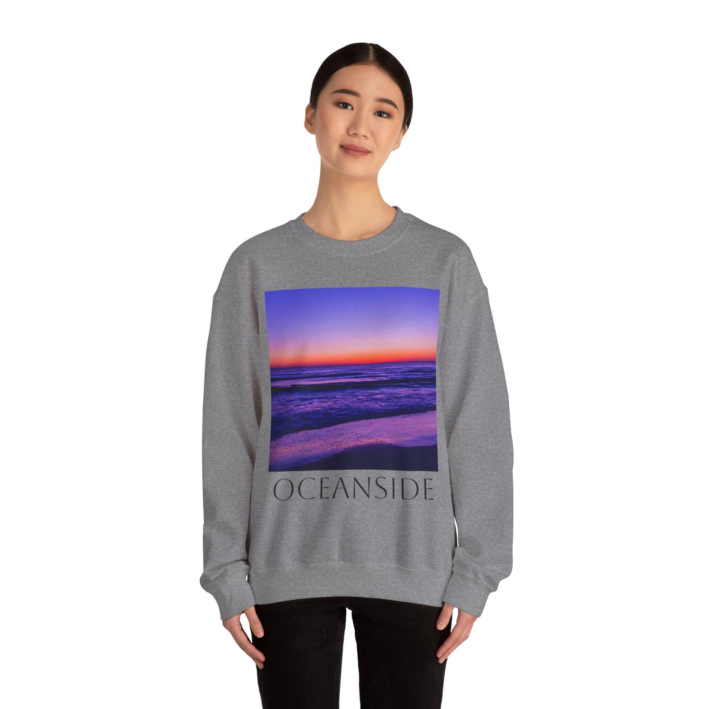 Oceanside- Unisex Heavy Blend™ Crewneck Sweatshirt