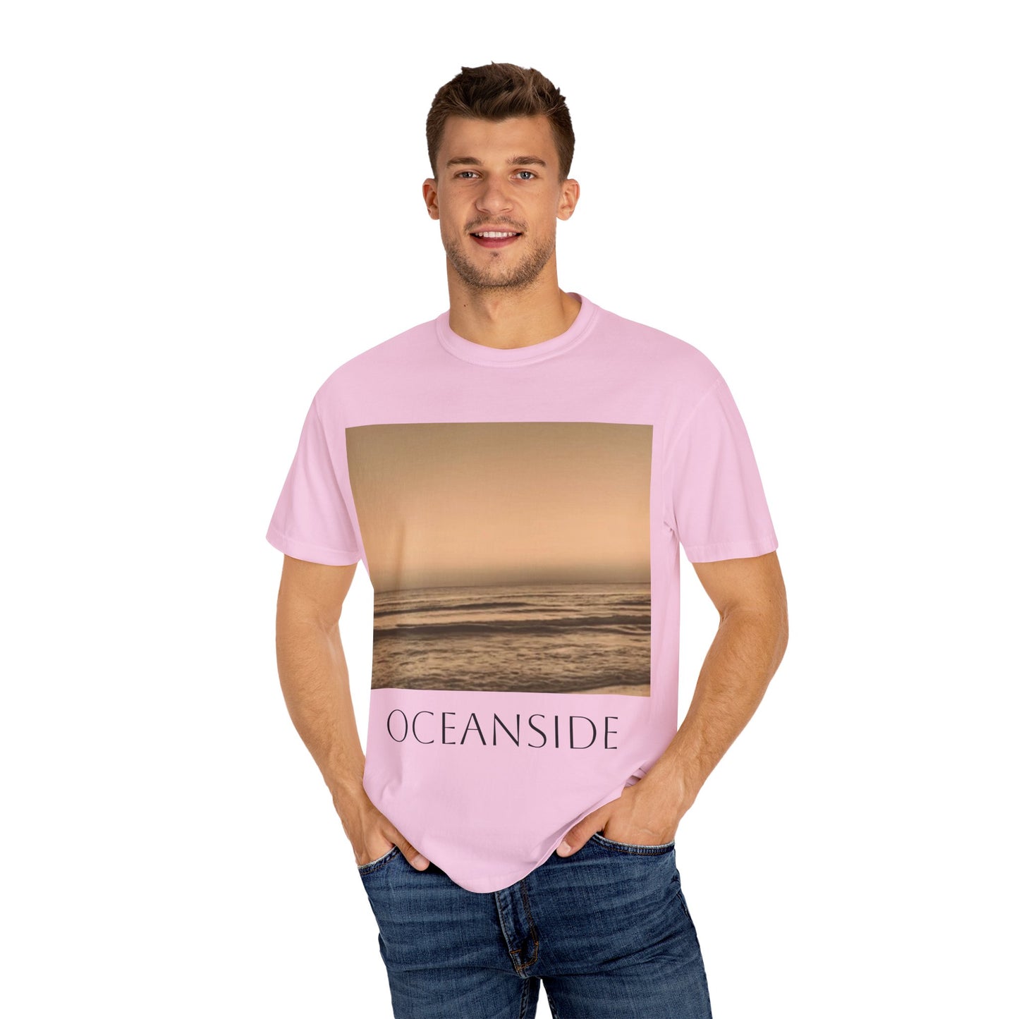 Oceanside-Unisex Garment-Dyed T-shirt