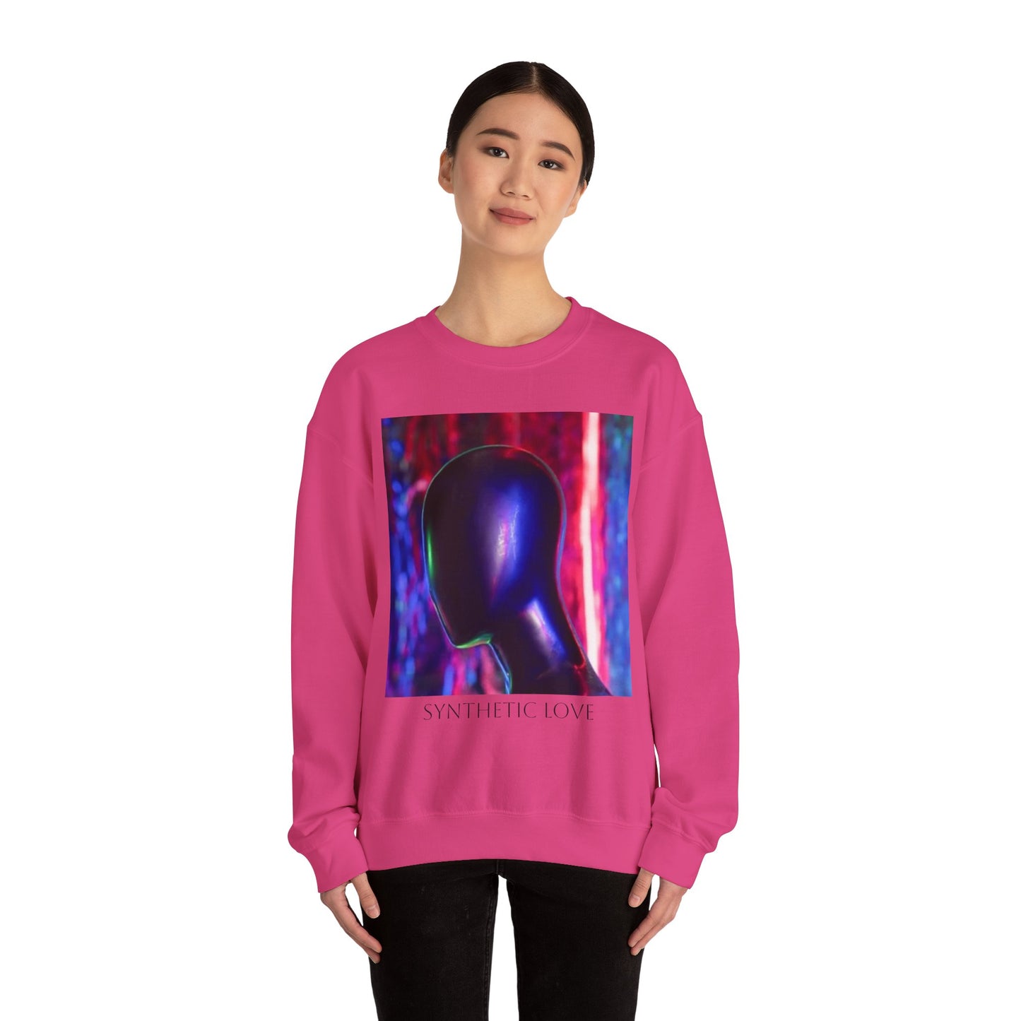Synthetic Love- Unisex Heavy Blend™ Crewneck Sweatshirt