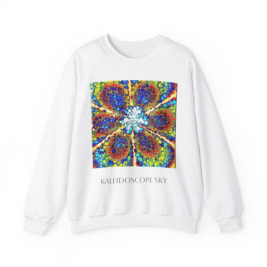 Kaleidoscope Sky- Unisex Heavy Blend™ Crewneck Sweatshirt