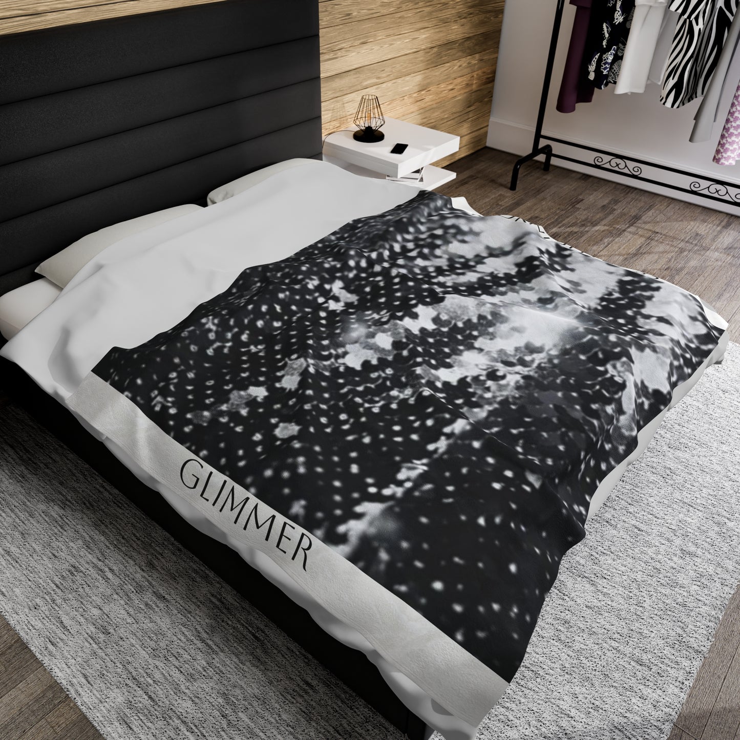 Glimmer Velveteen Plush Blanket