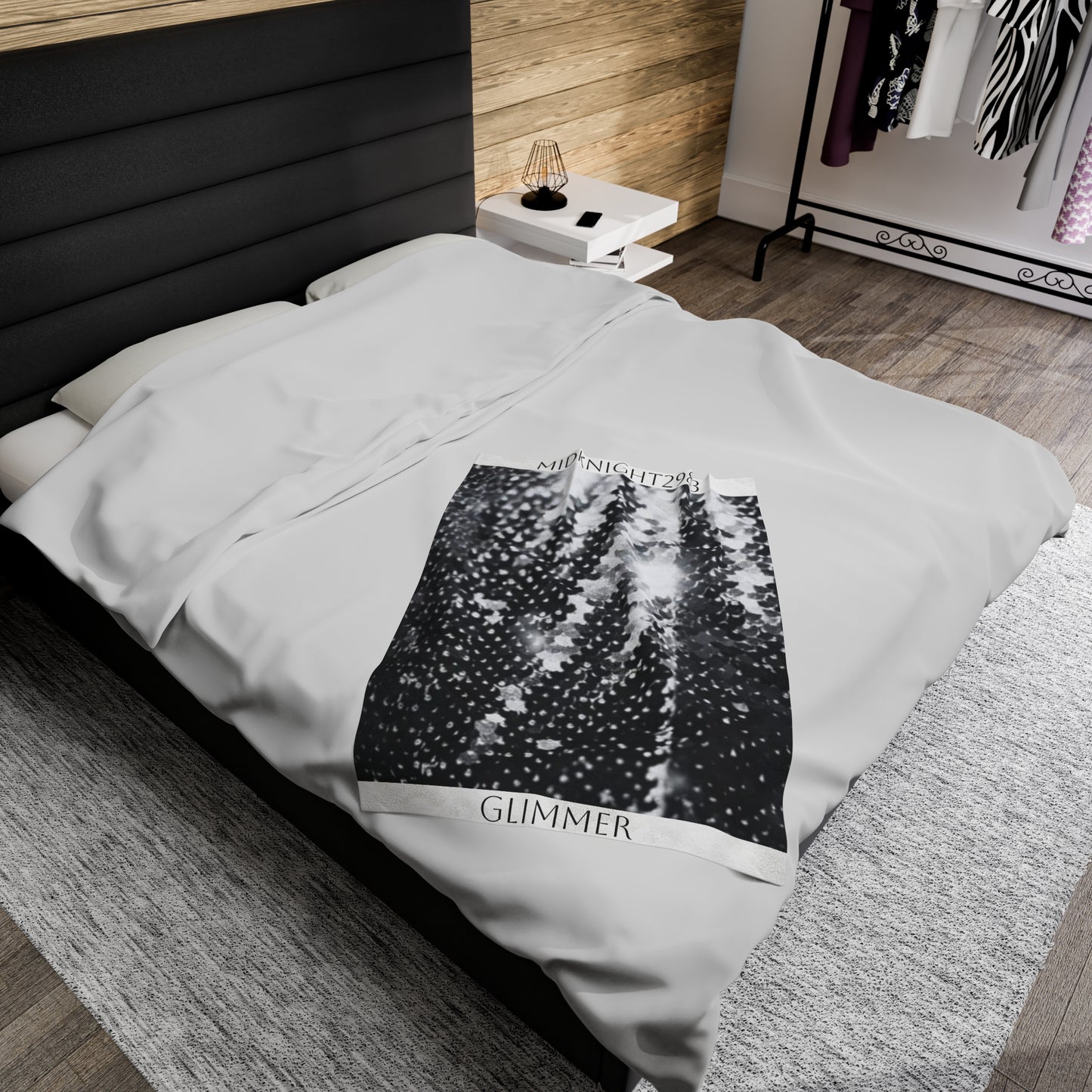 Glimmer Velveteen Plush Blanket