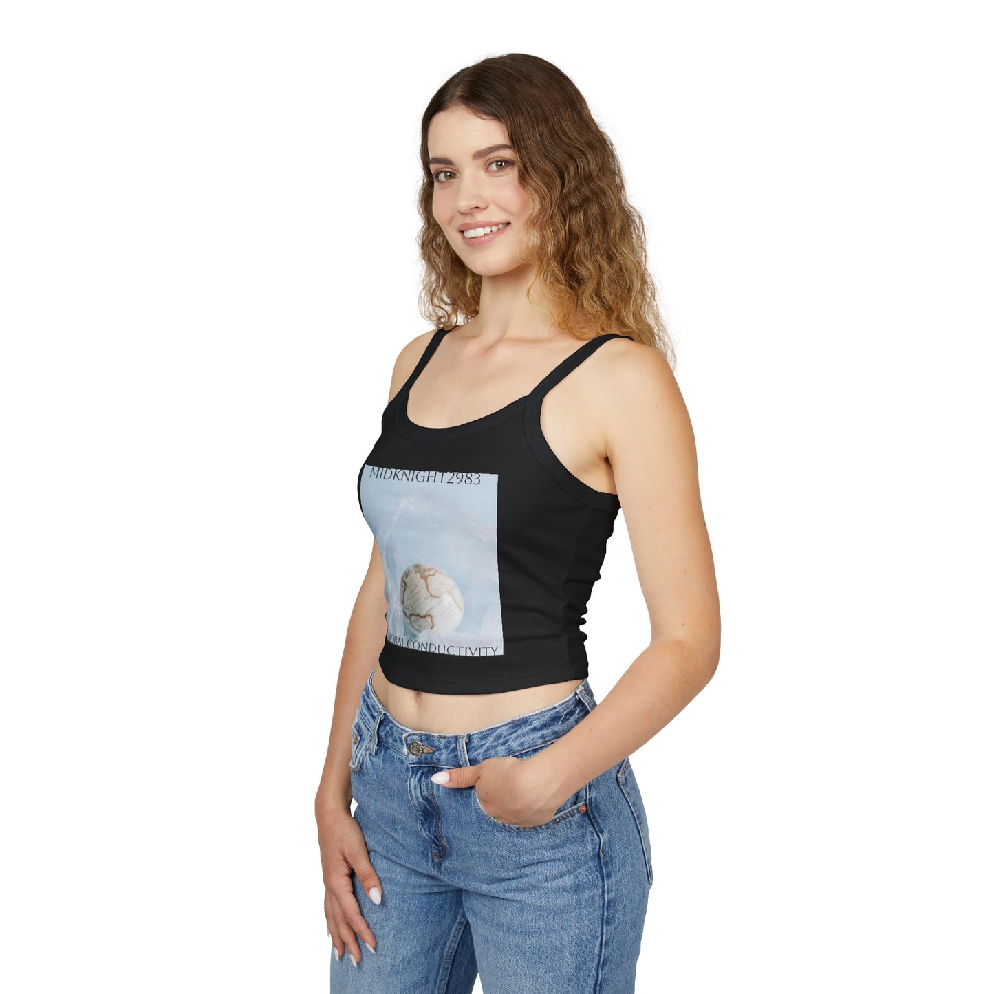 Global Conductivity- Women's Spaghetti Strap Tank Top