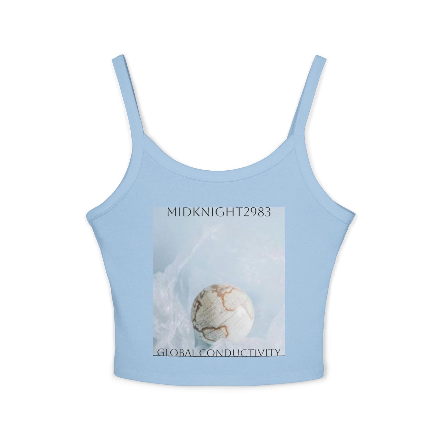 Global Conductivity- Women's Spaghetti Strap Tank Top