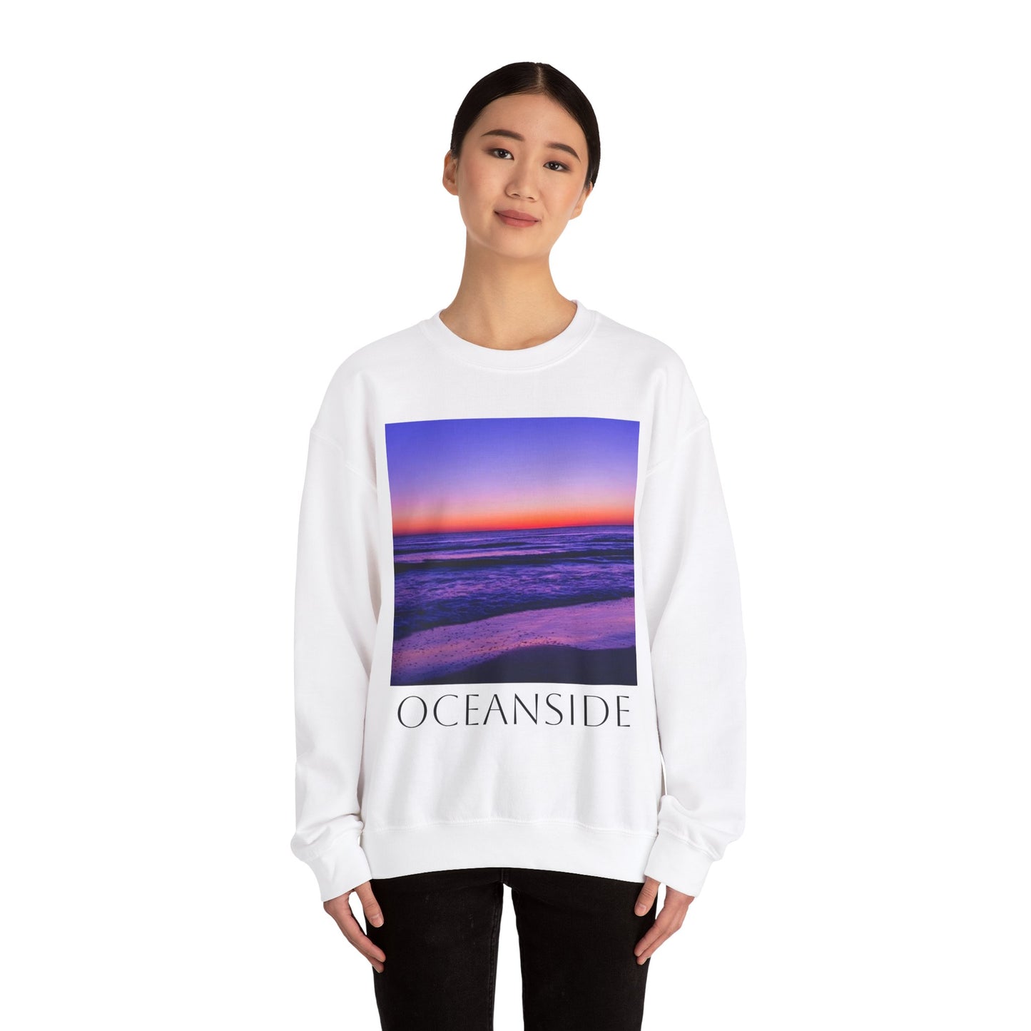 Oceanside- Unisex Heavy Blend™ Crewneck Sweatshirt