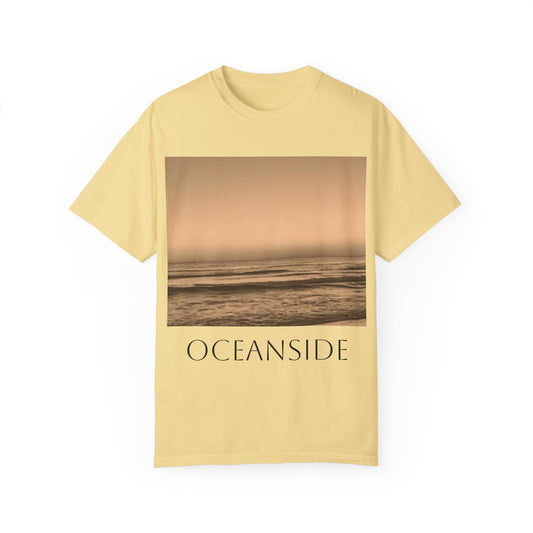 Oceanside-Unisex Garment-Dyed T-shirt