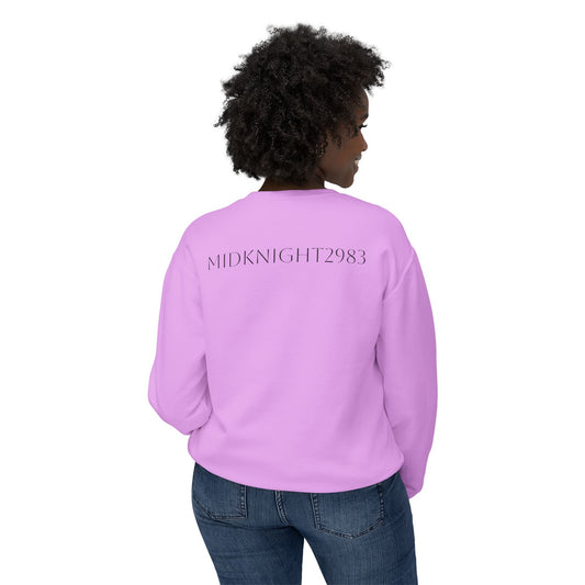 I'm Only At Home In Your Eyes- Unisex Lightweight Crewneck Sweatshirt
