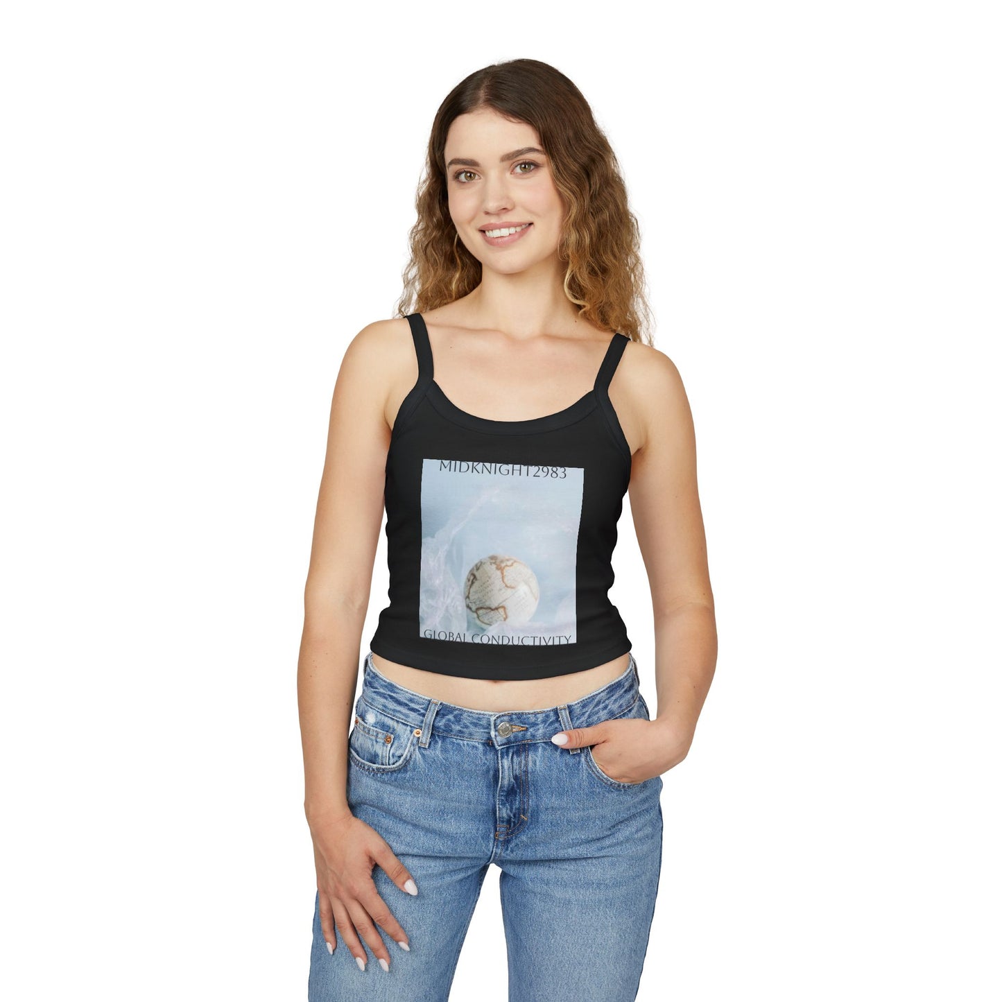 Global Conductivity- Women's Spaghetti Strap Tank Top