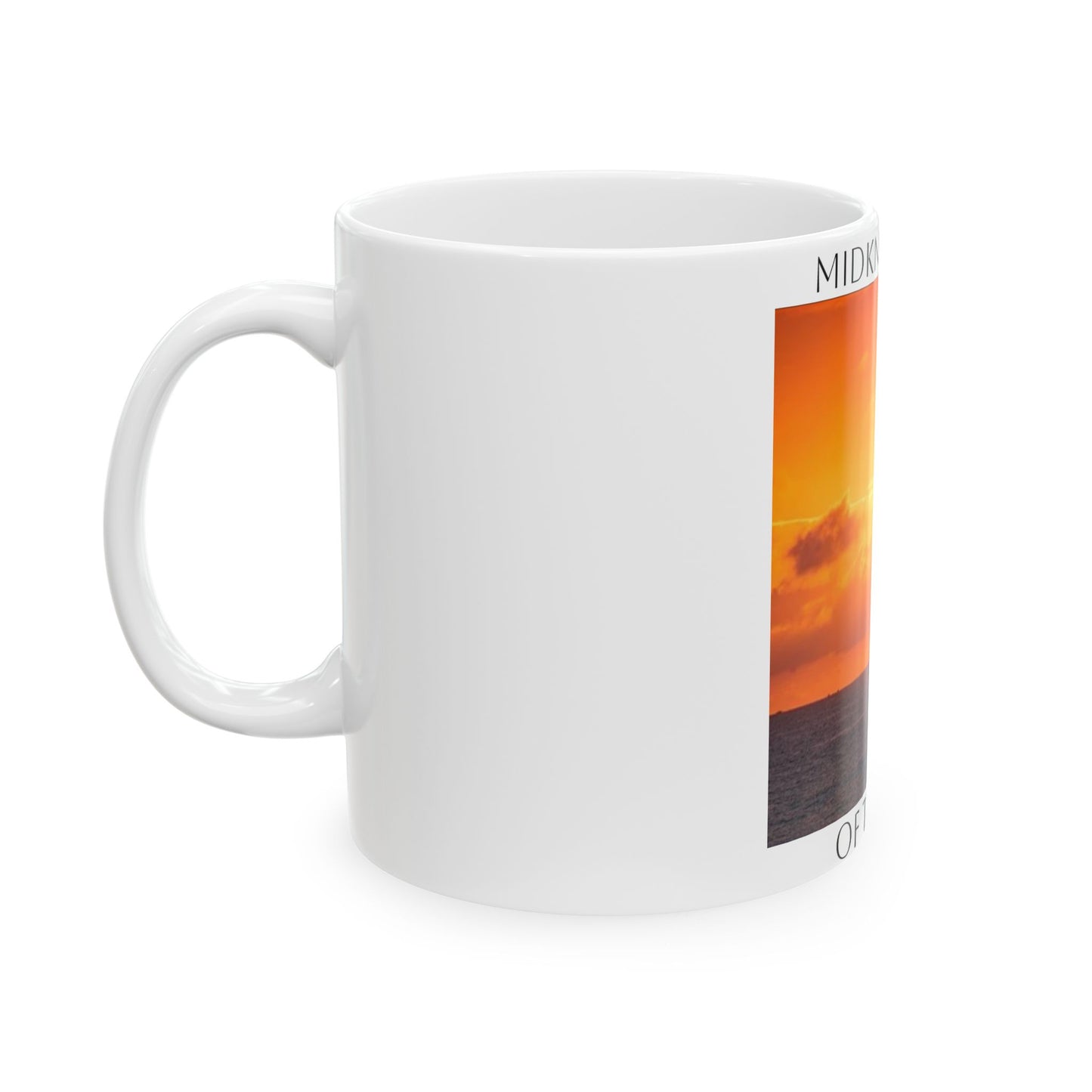 Of The Sun- White Ceramic Mug, (11oz, 15oz)