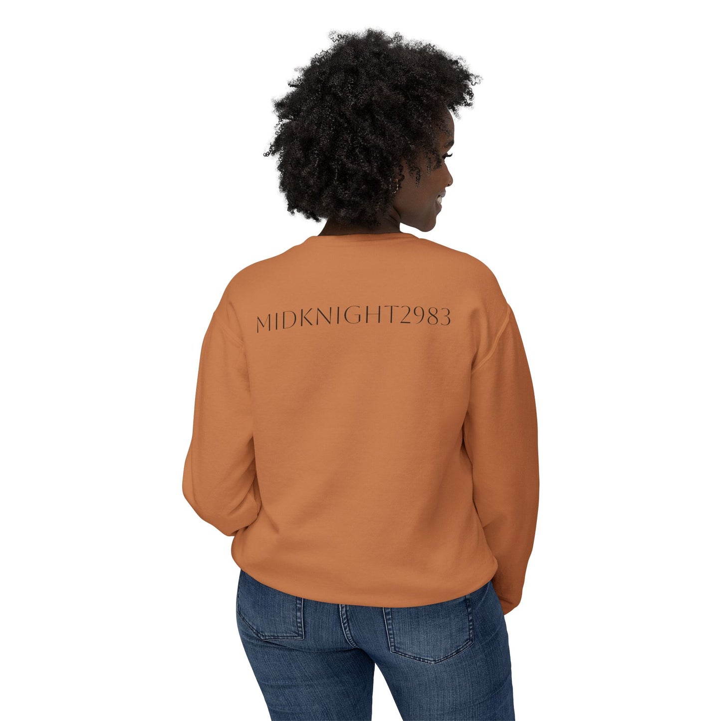 I'm Only At Home In Your Eyes- Unisex Lightweight Crewneck Sweatshirt