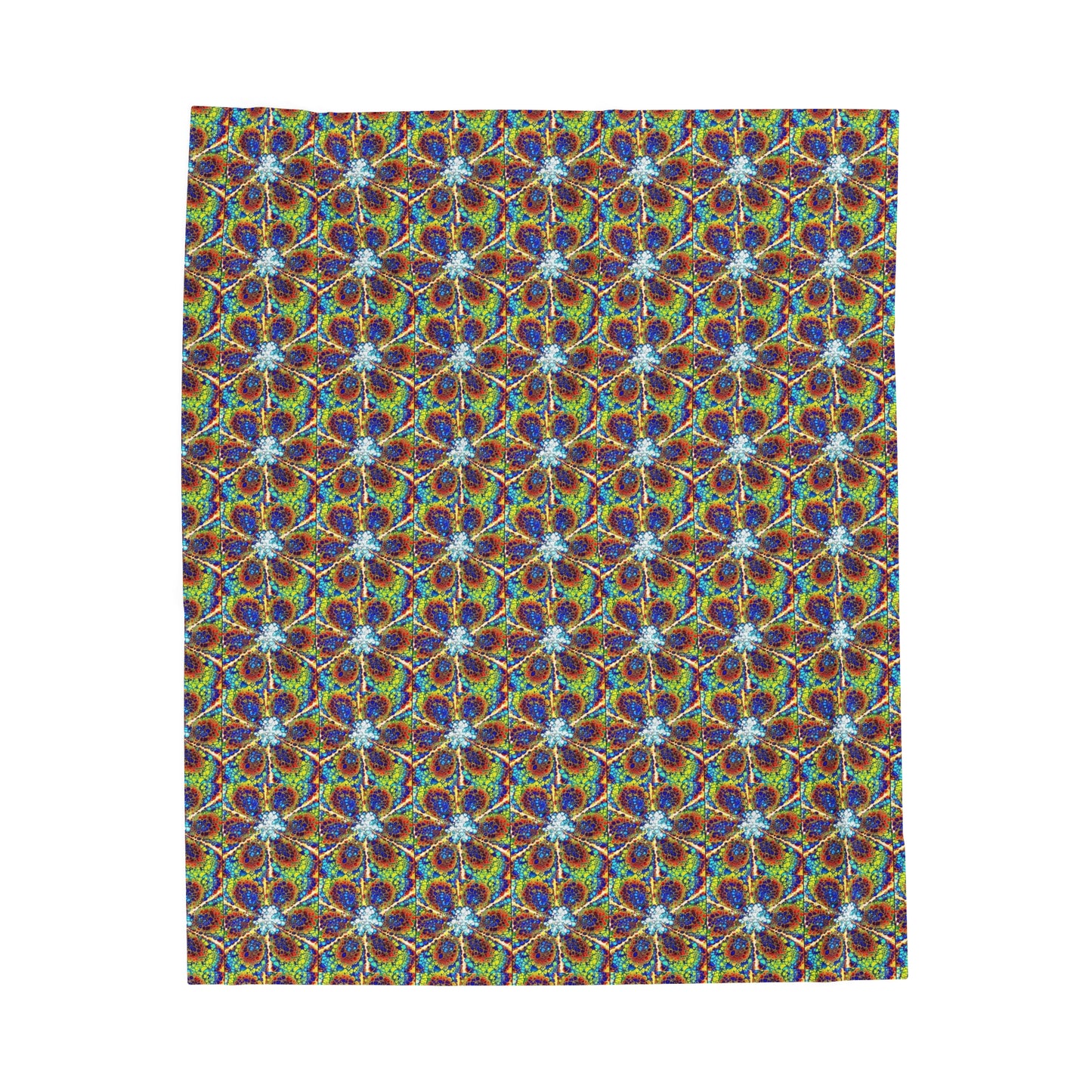 Kaleidoscope Sky-Velveteen Plush Blanket