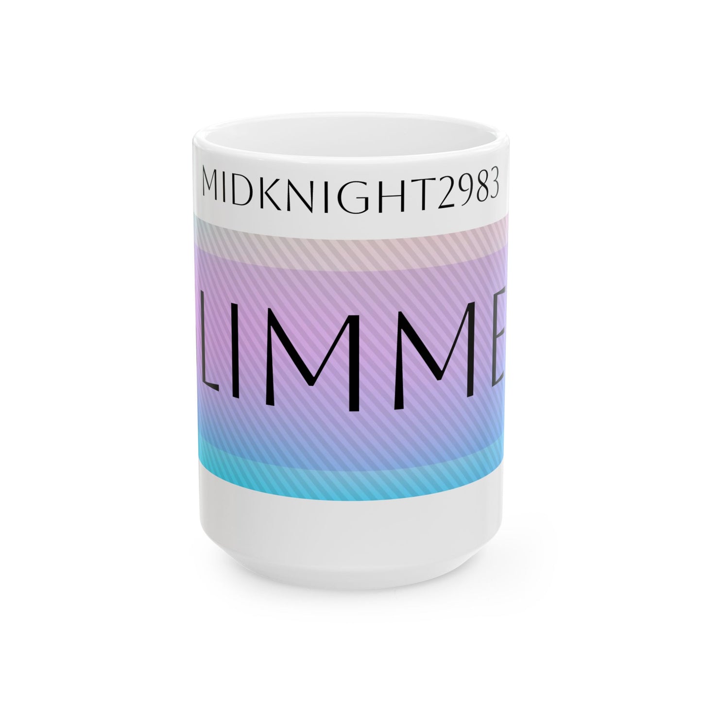 Glimmer (Abstract Web Banner) White Ceramic Mug, (11oz, 15oz)