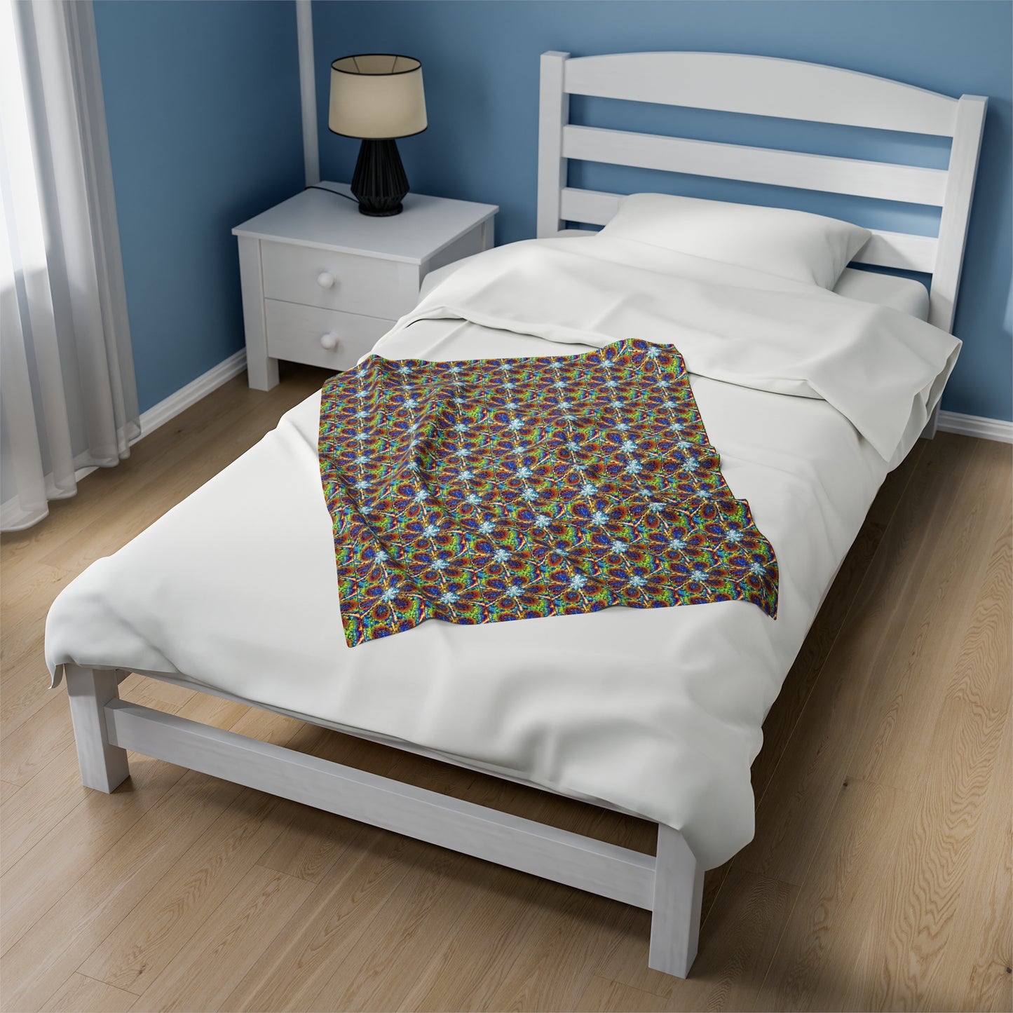 Kaleidoscope Sky-Velveteen Plush Blanket