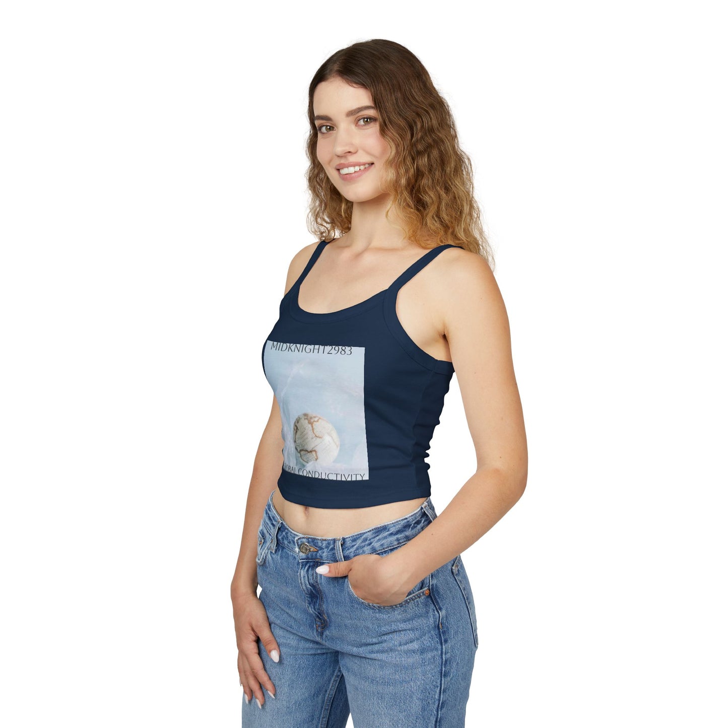 Global Conductivity- Women's Spaghetti Strap Tank Top