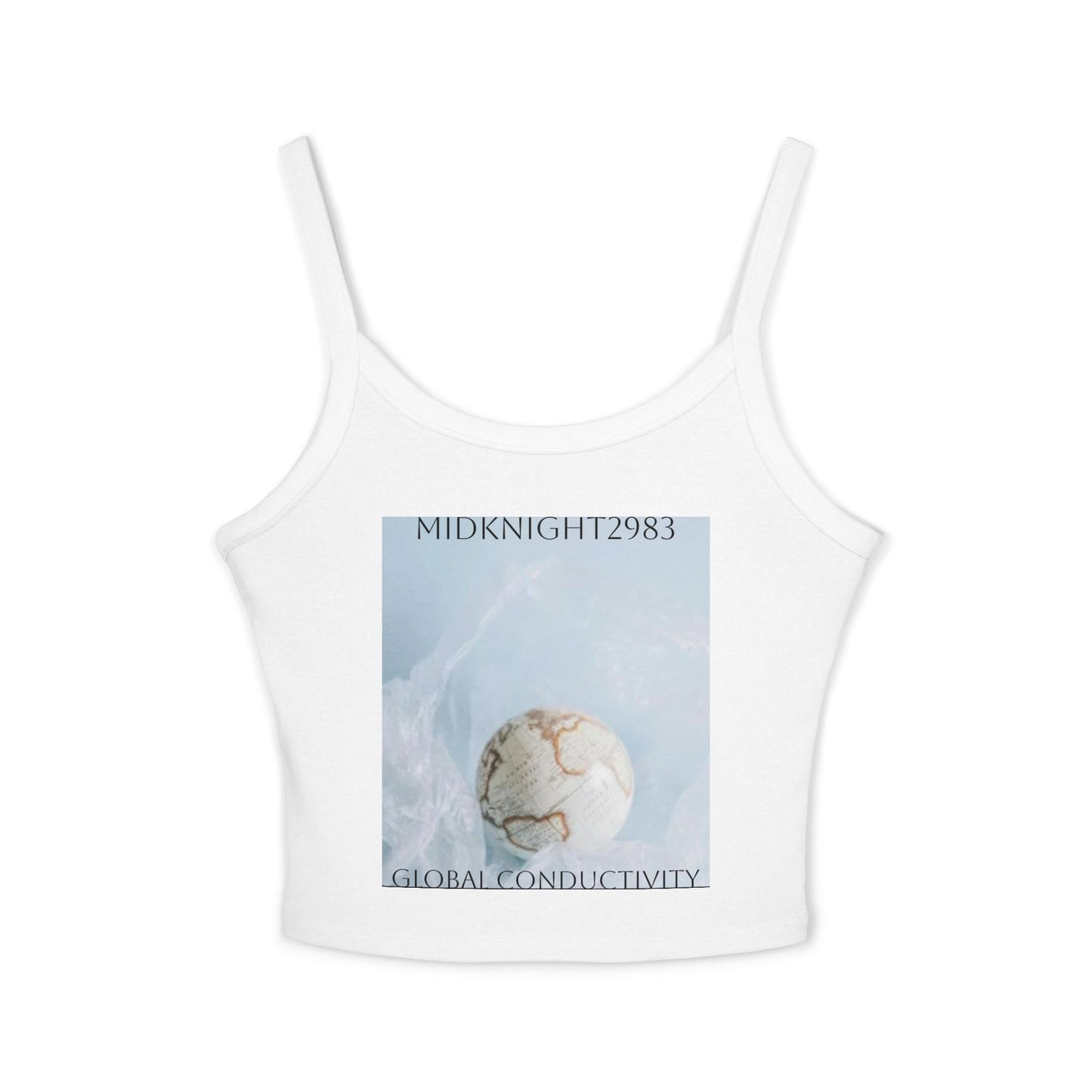 Global Conductivity- Women's Spaghetti Strap Tank Top