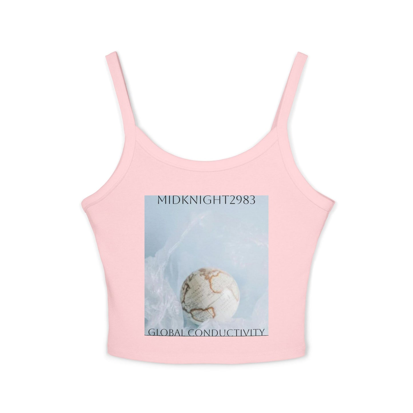 Global Conductivity- Women's Spaghetti Strap Tank Top