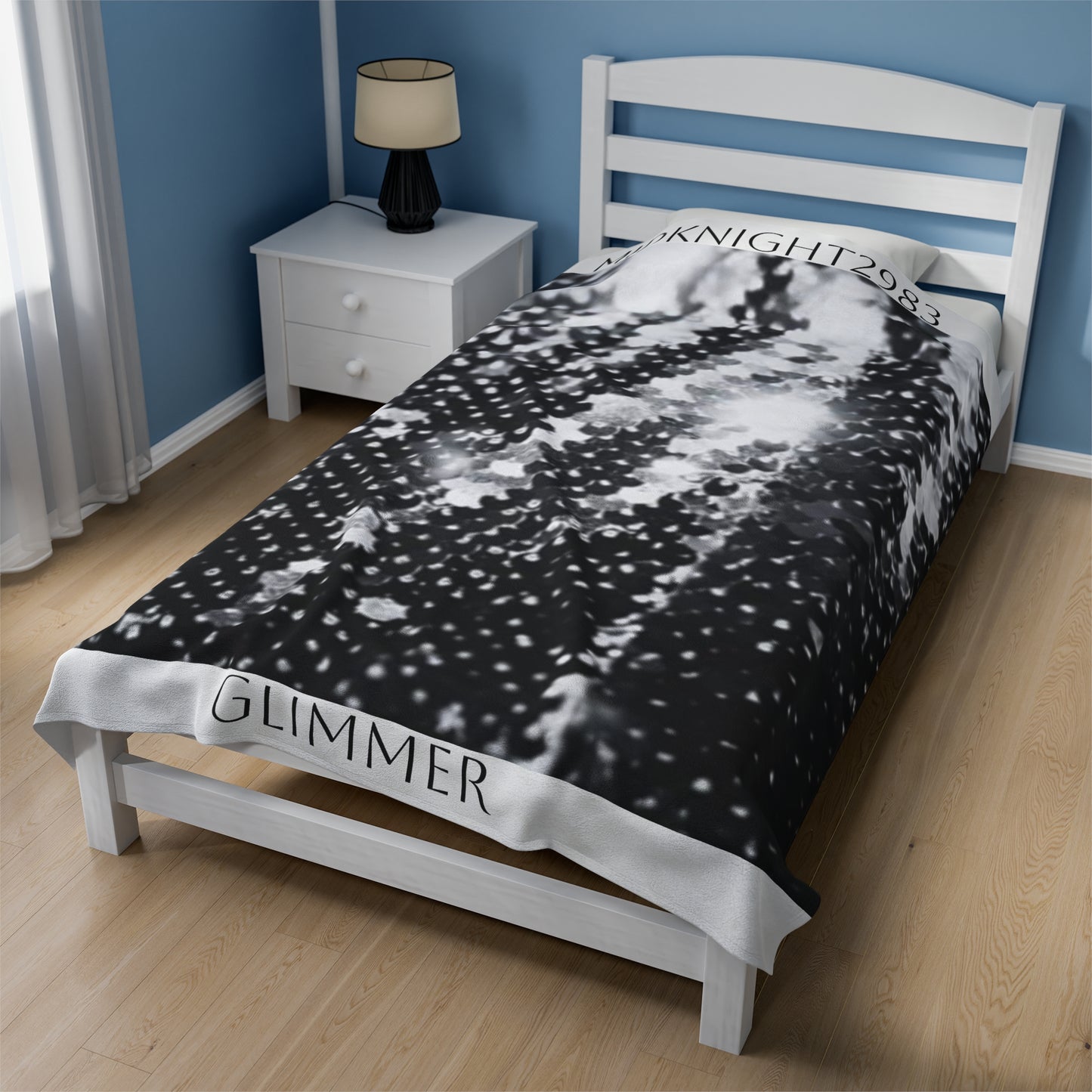 Glimmer Velveteen Plush Blanket